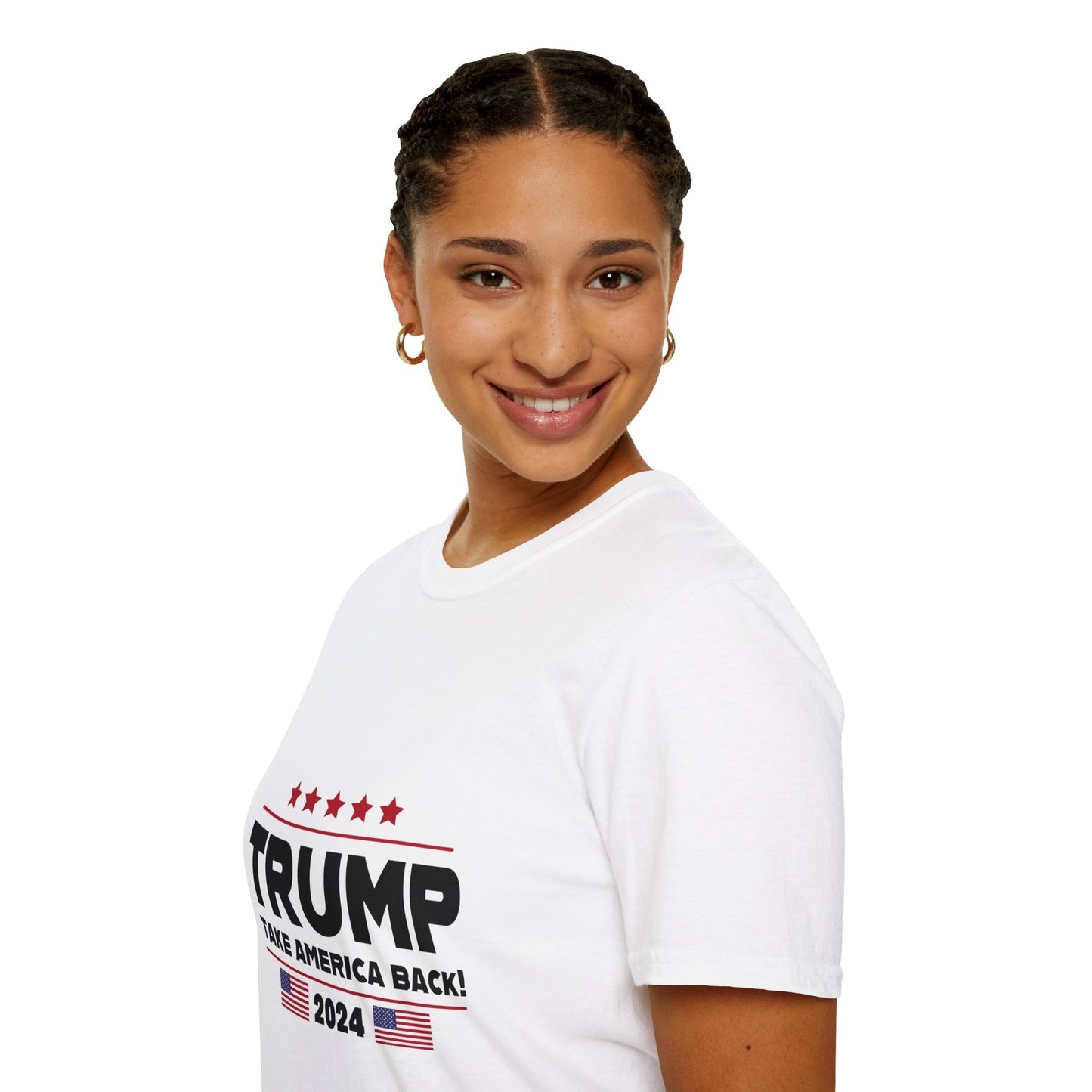 Trump Take America Back - Premium Soft-Style Light T-Shirt
