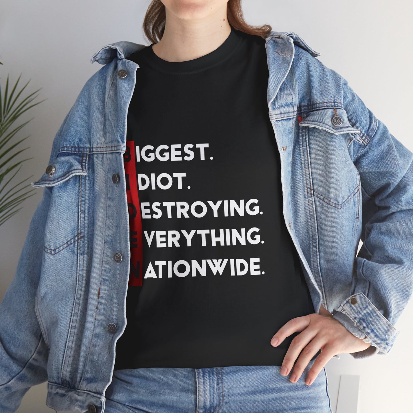 Biden Acronym Politically Incorrect - Premium T-Shirt