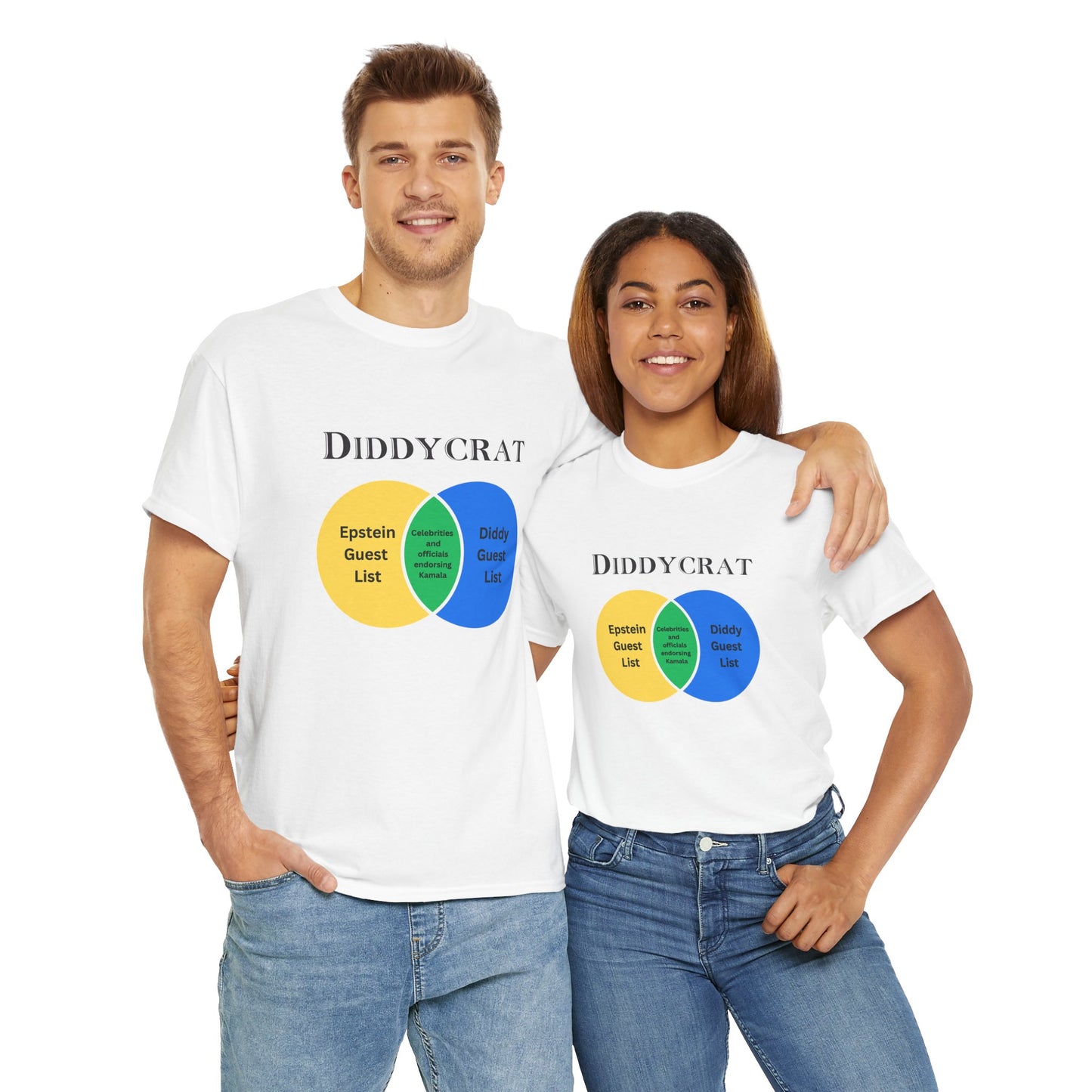 Diddycrat Full Definition Double-Sided Politically Incorrect T-Shirt