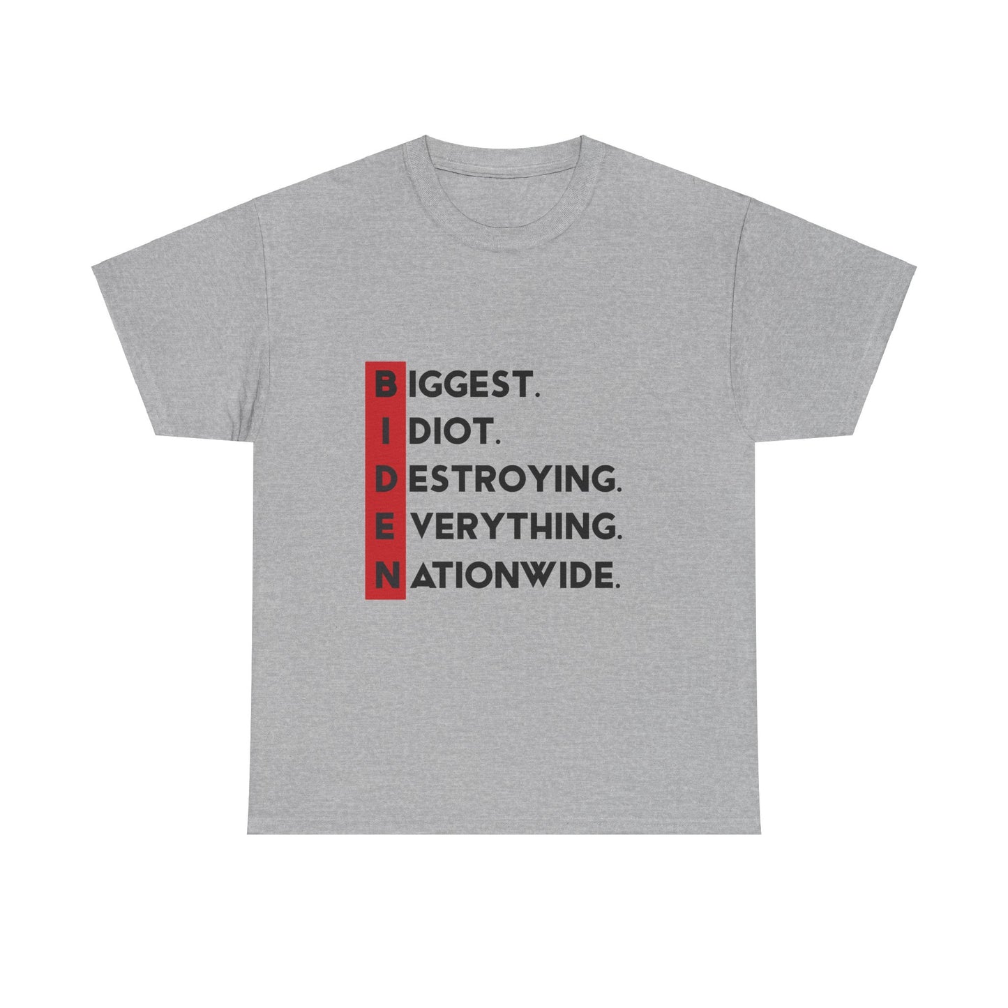 Biden Acronym Politically Incorrect - Premium Light T-Shirt
