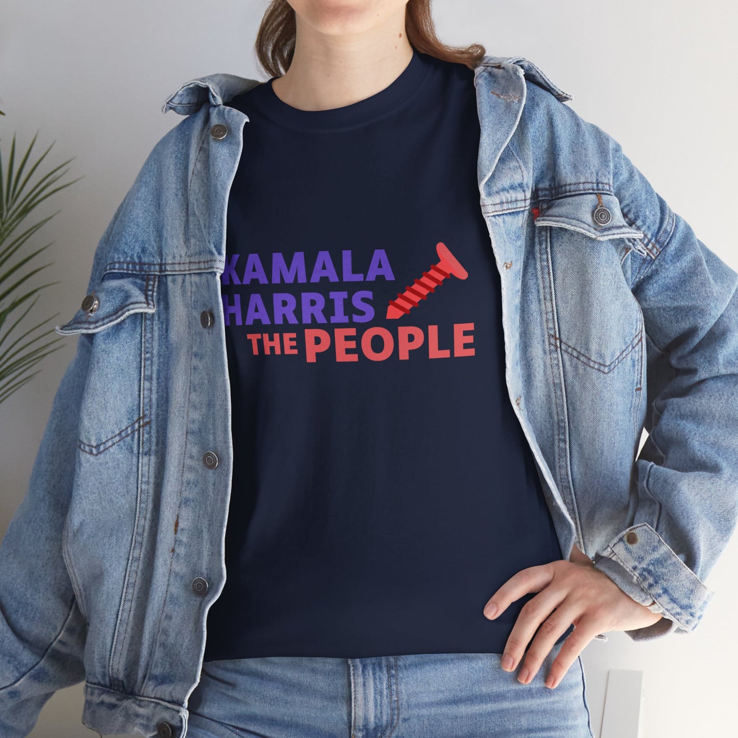 Kamala Harris 2024 “Screwing the People” Gildan T-Shirt