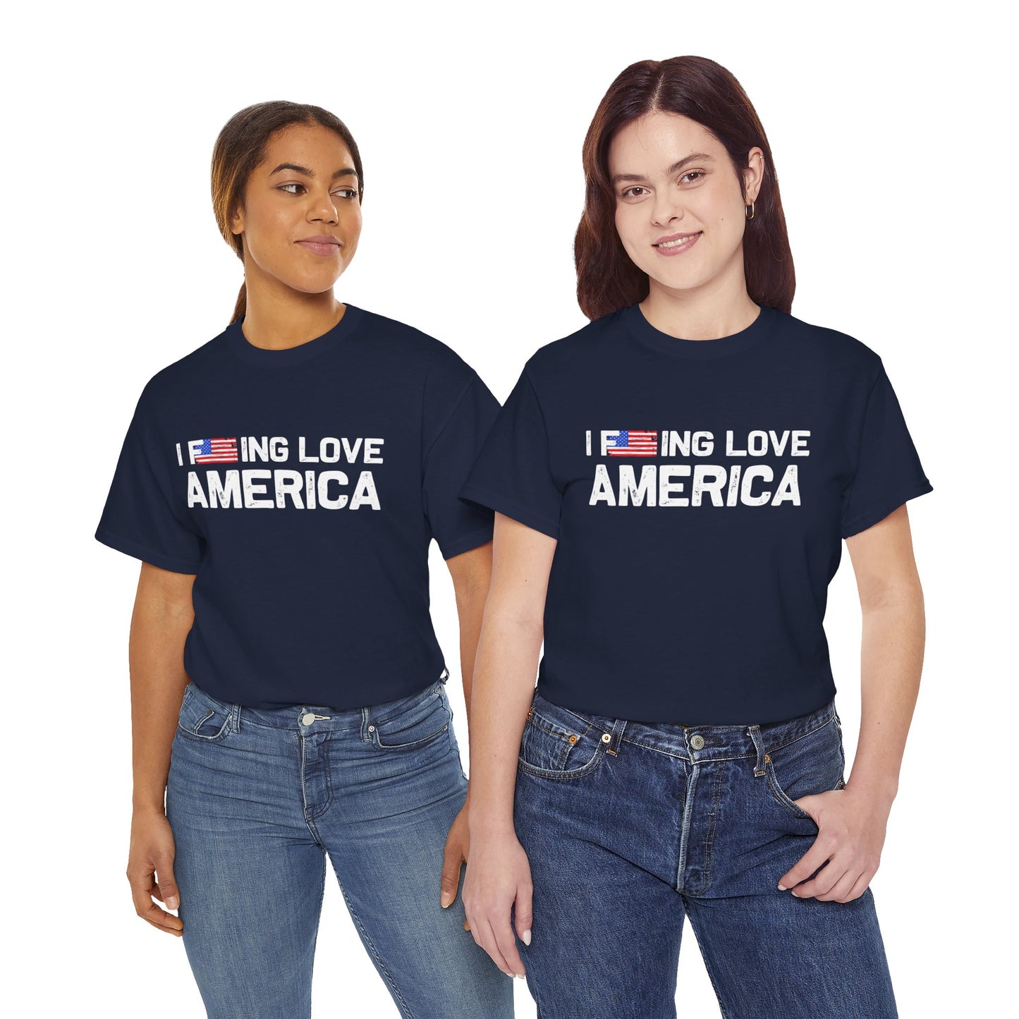 F***ing Love America - Premium Standard Dark T-Shirt