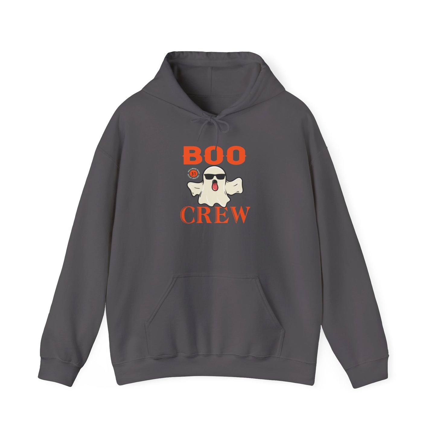Boo Crew Halloween Hoodie | Spooky Season Ghost Sweatshirt