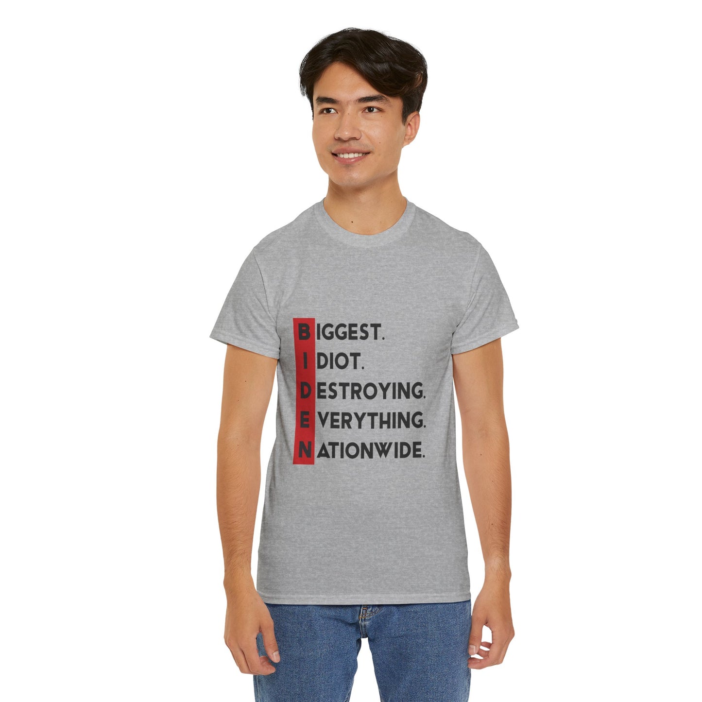 Biden Acronym Politically Incorrect - Premium Light T-Shirt