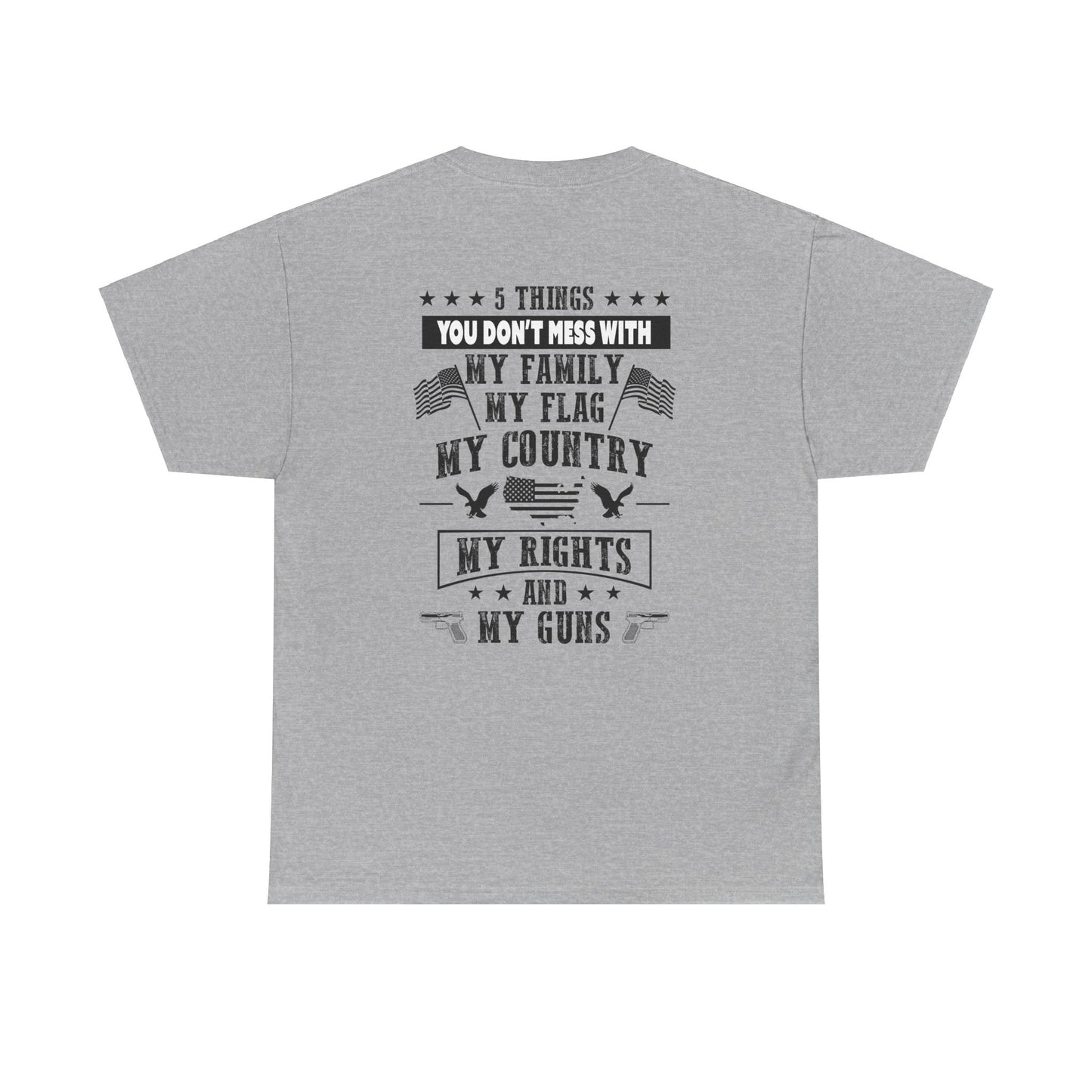 5 Things You Don't Mess With - Premium Light T-Shirt