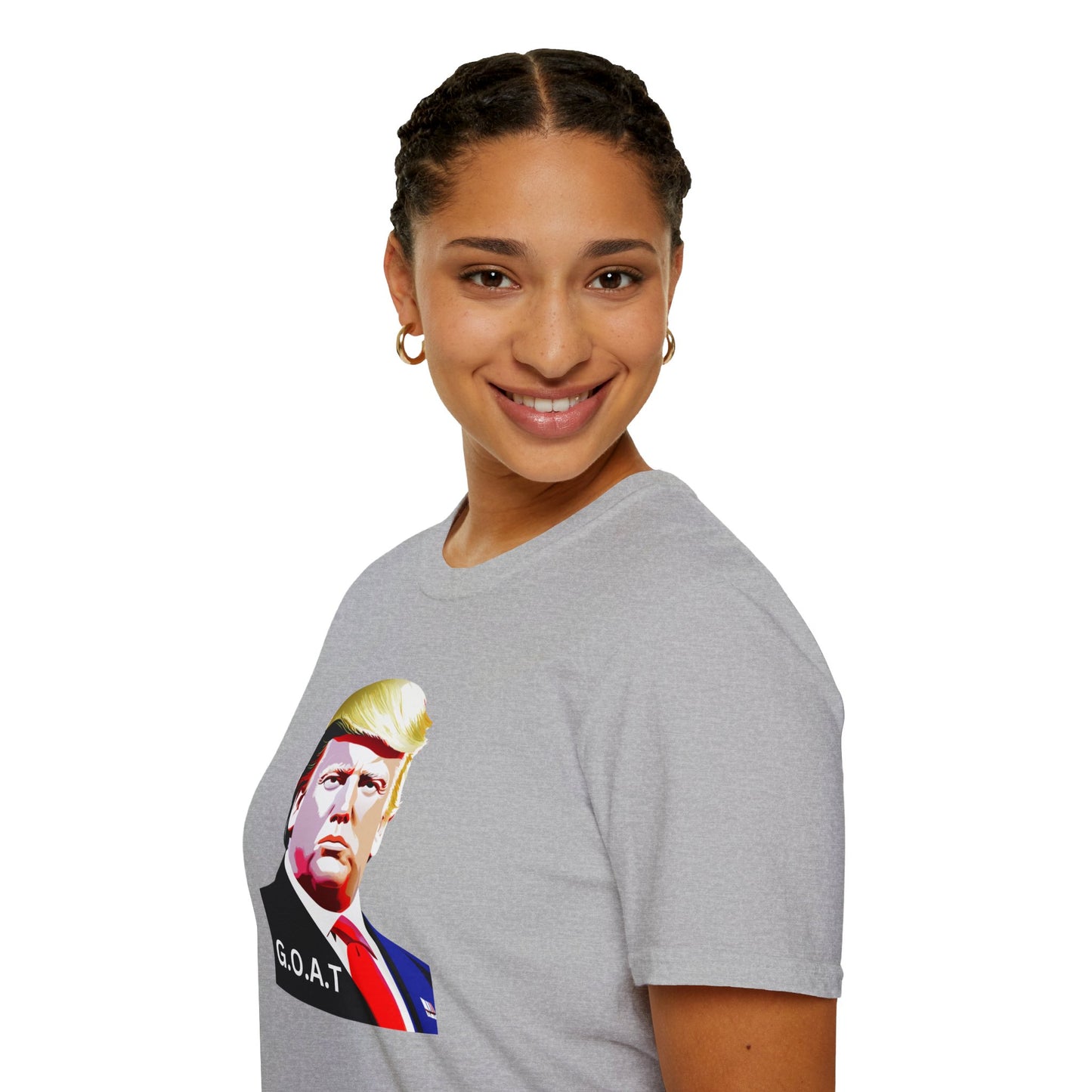G.O.A.T. Donald Trump - Premium Softstyle T-Shirt