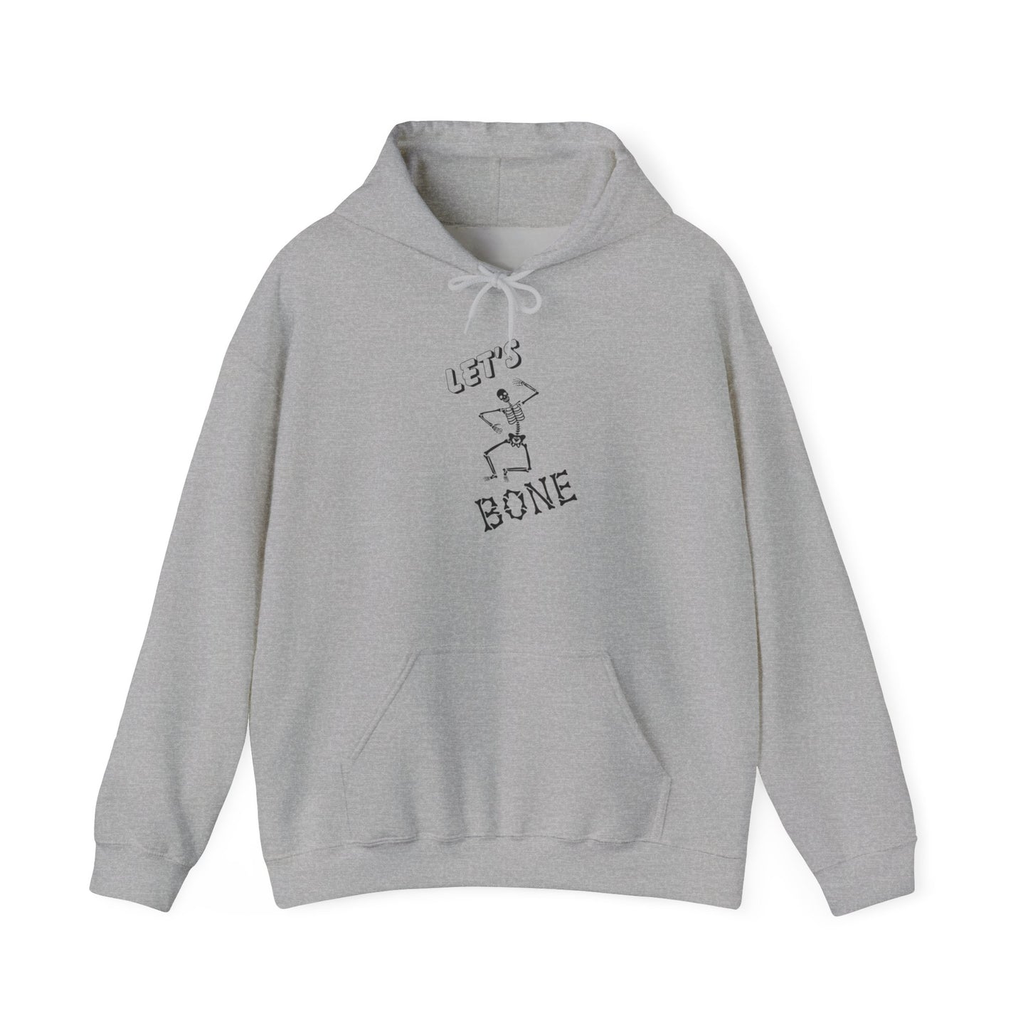 Let's Bone Skeleton Halloween Gildan Hoodie