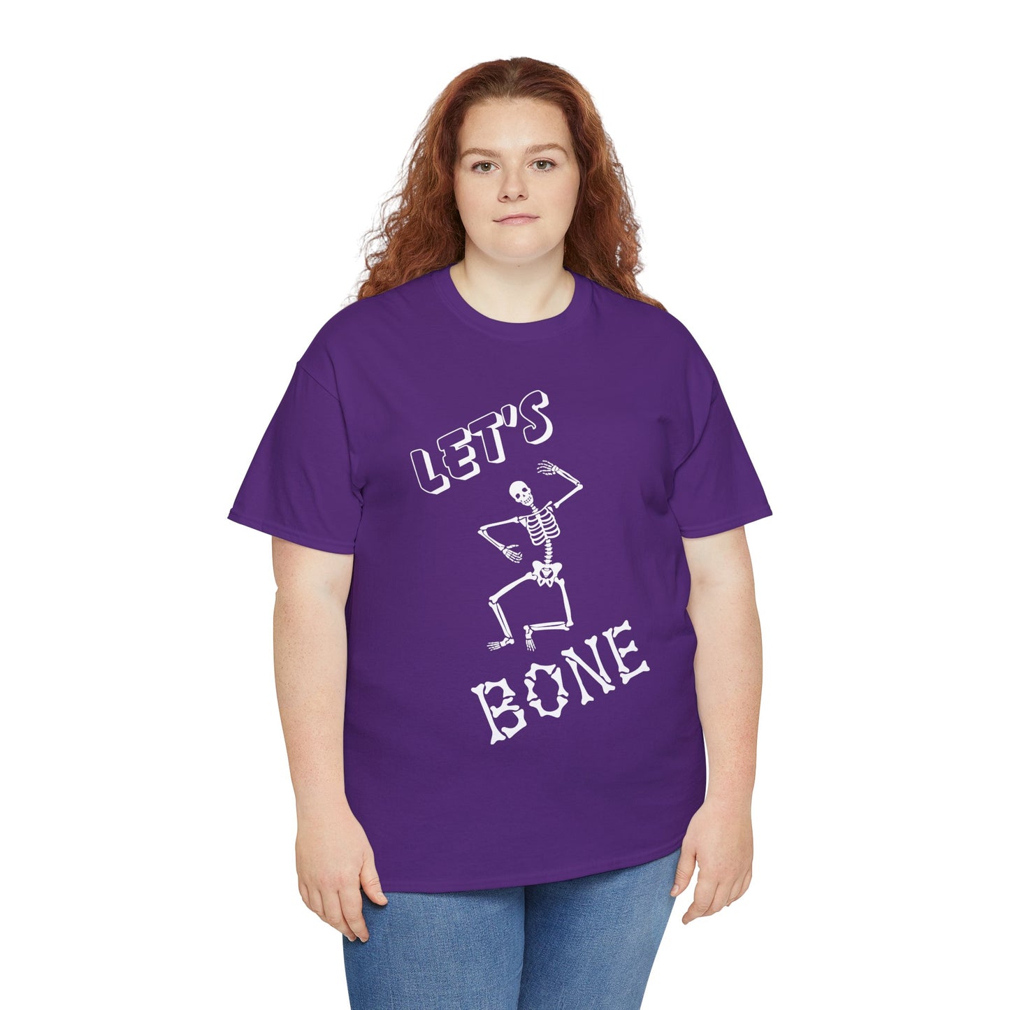 Let’s Bone Halloween Skeleton Gildan T-Shirt