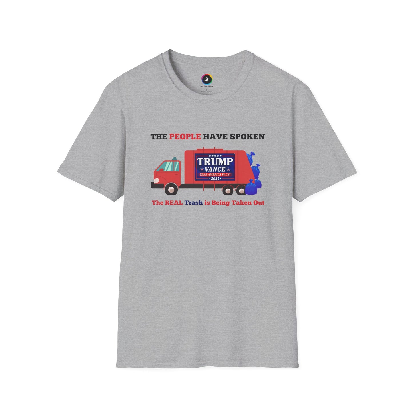 The People Have Spoken – Real Trash Taken Out Trump 2024 Election T-Shirt