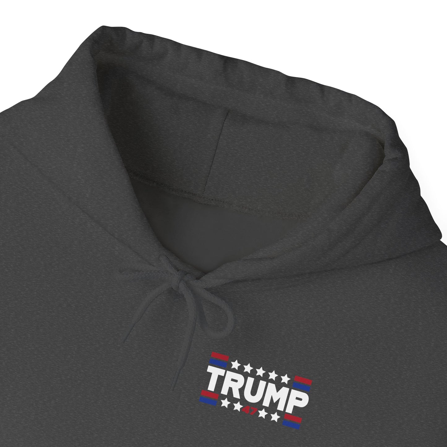 Trump 47 "You Missed B*tches" Double-Sided Gildan Hoodie
