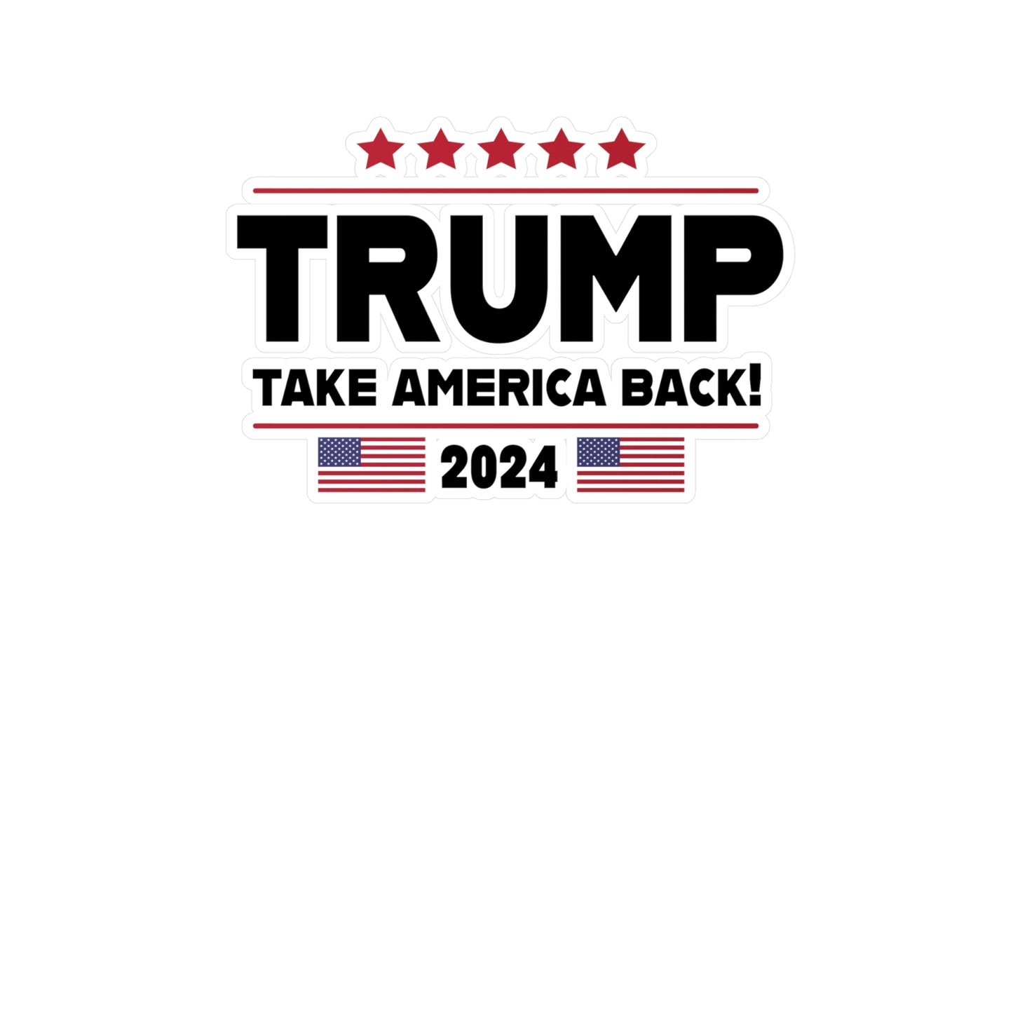 Trump Take America Back Vinyl Decals