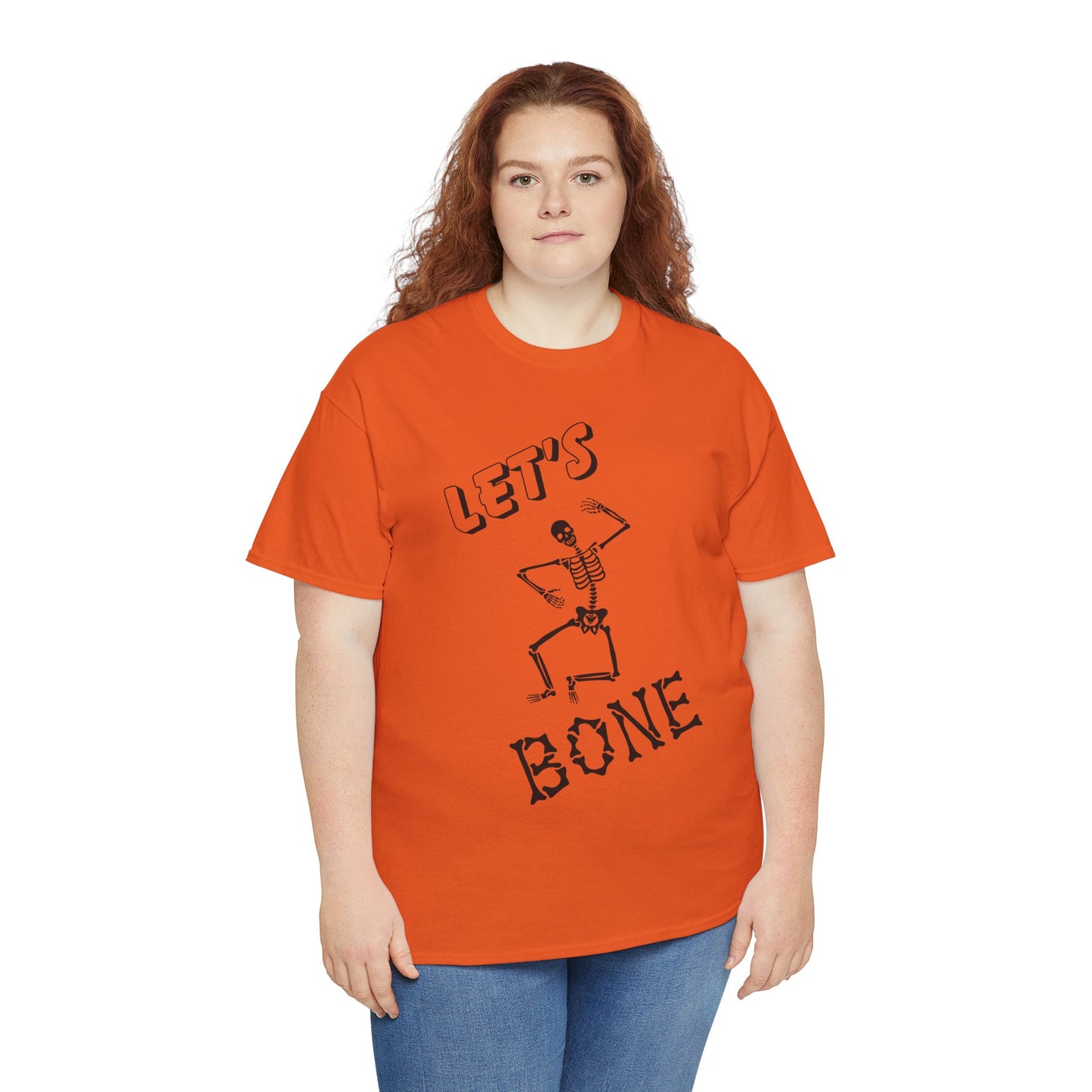 Let’s Bone Halloween Skeleton Gildan T-Shirt