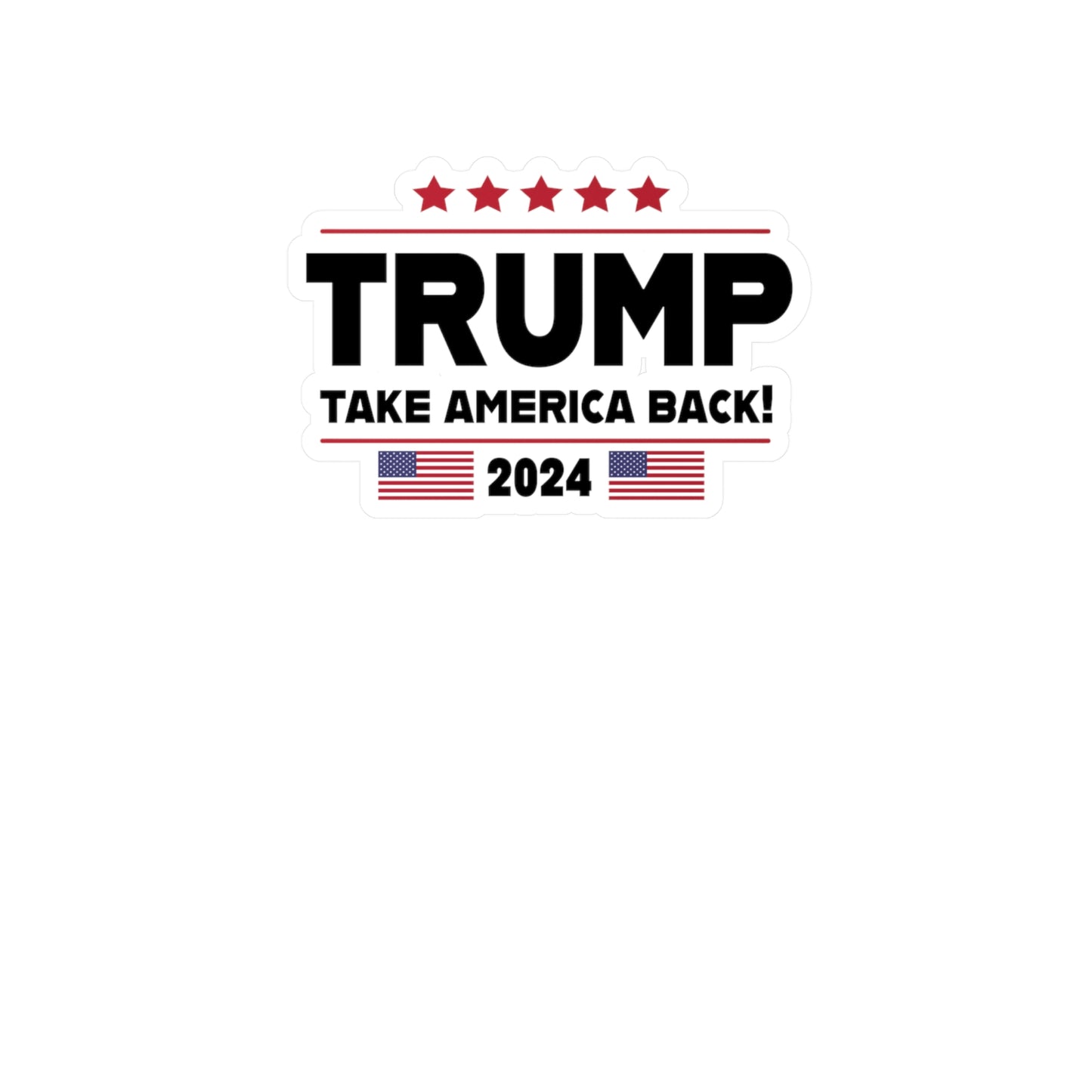 Trump Take America Back Vinyl Decals