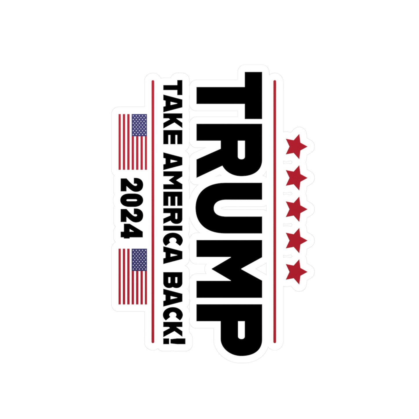 Trump Take America Back Vinyl Decals