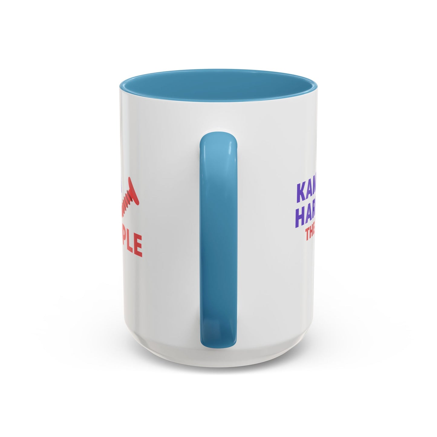 Kamala Harris "Screwing the People" Accent Coffee Mug – 11oz & 15oz