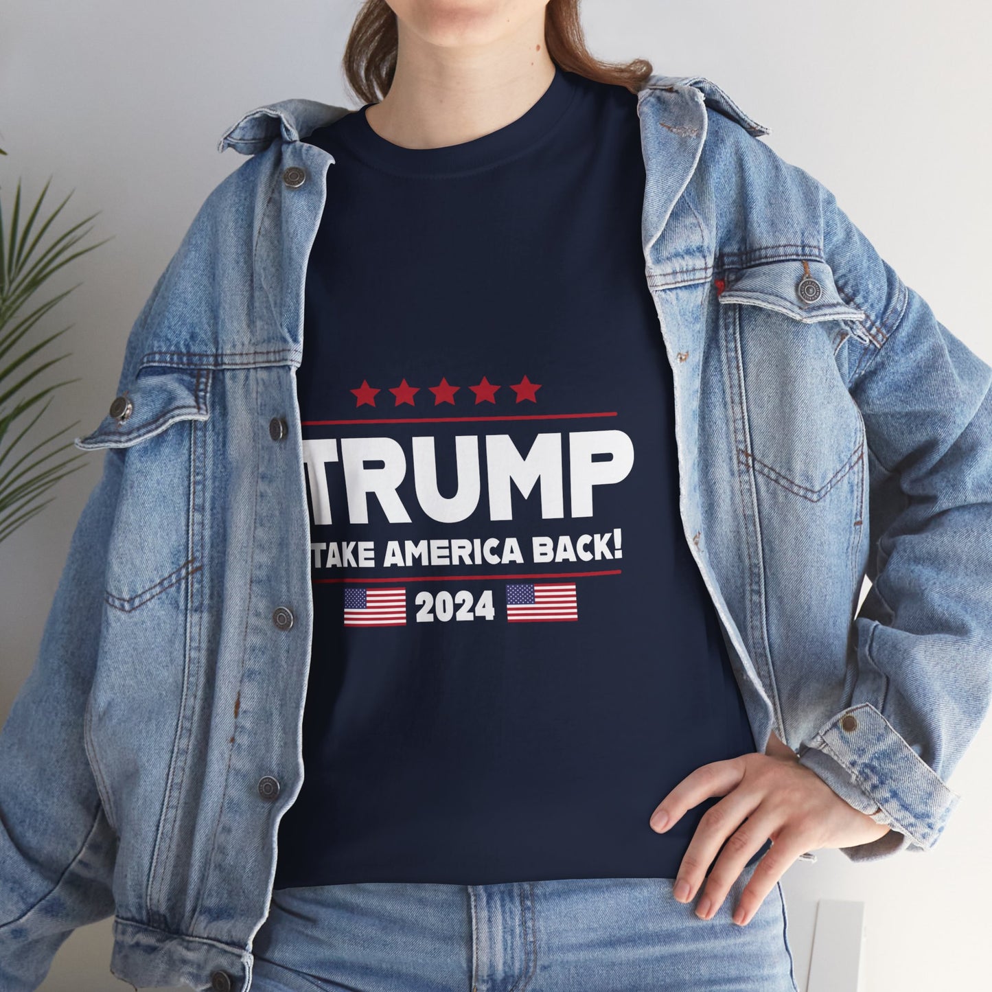 Trump Take America Back - Premium Black T-Shirt