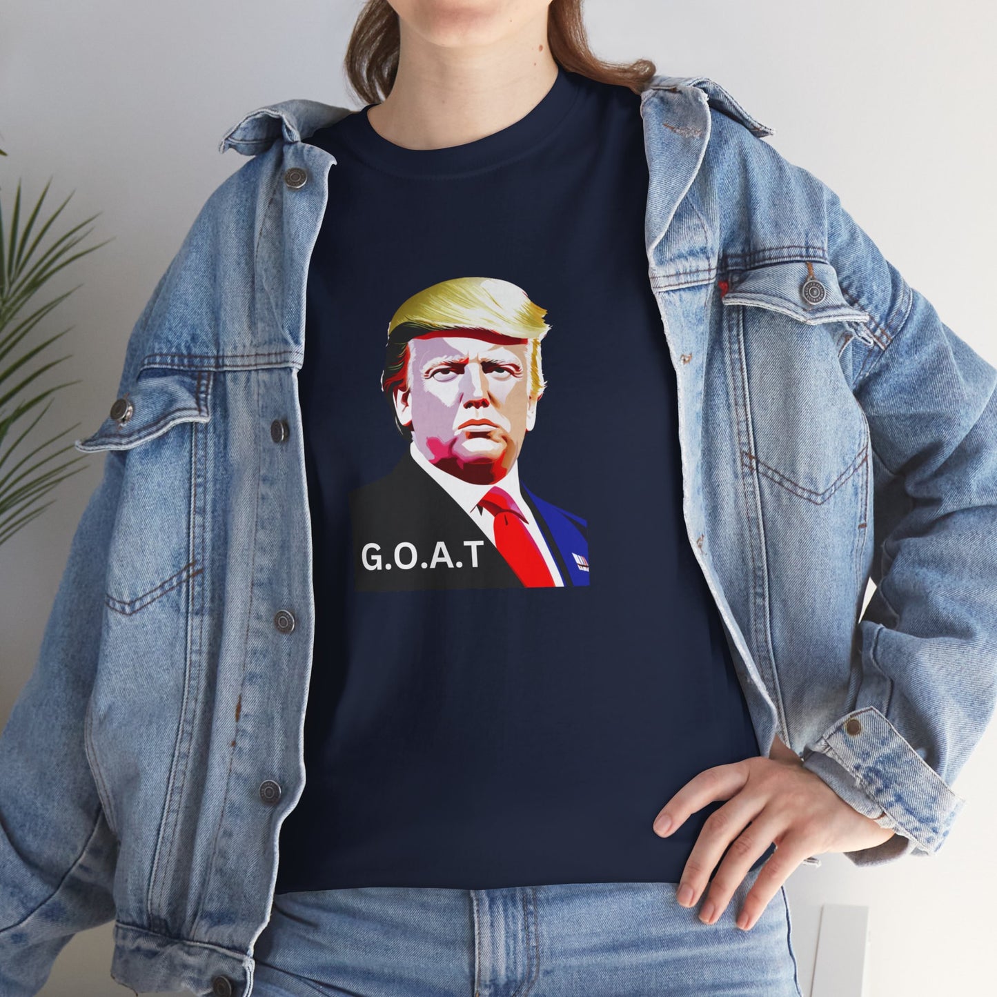 G.O.A.T. Donald Trump - Premium Standard T-Shirt