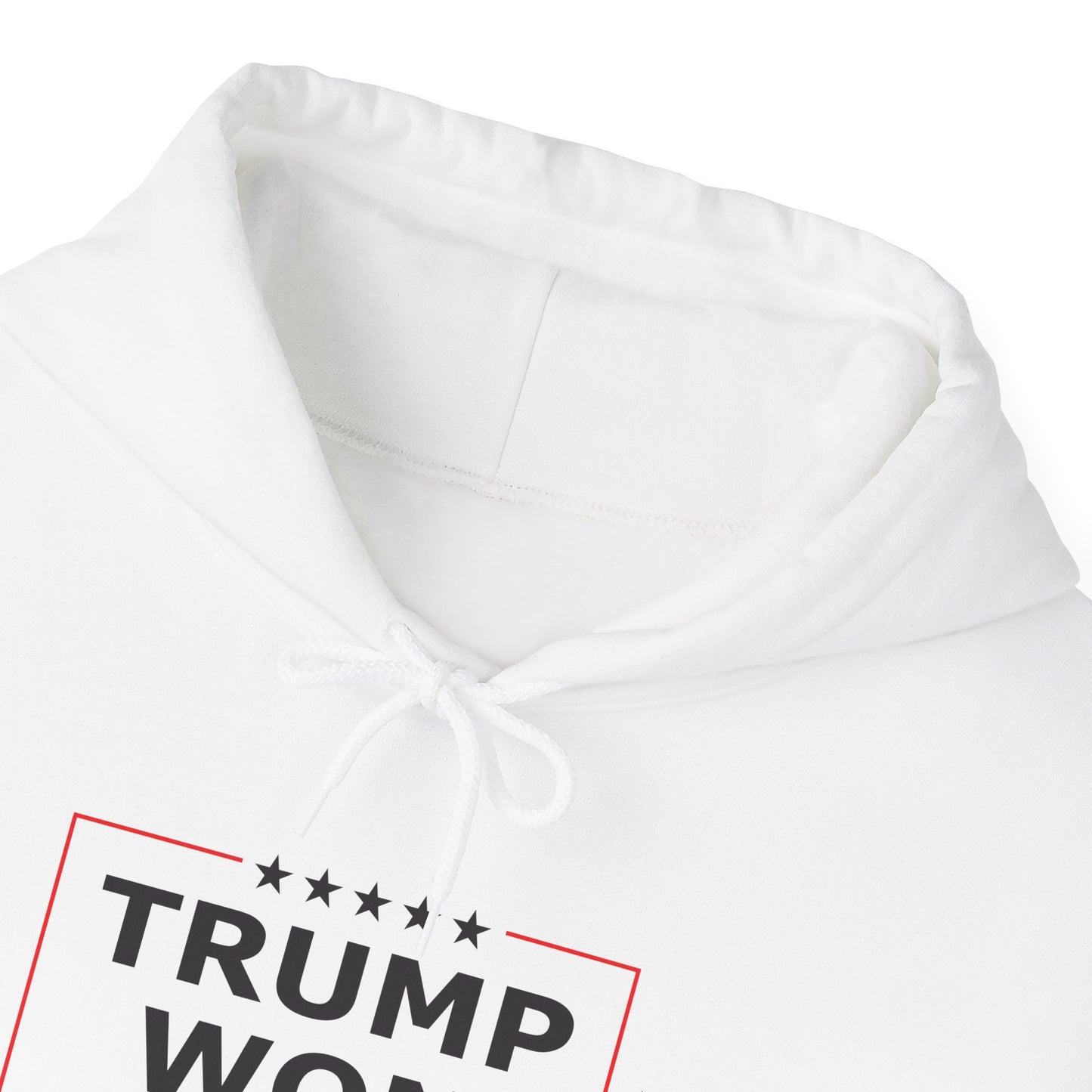 Trump Won 2024 – Get Over It Election Design Hoodie