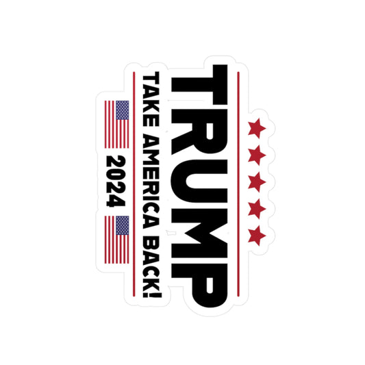Trump Take America Back Vinyl Decals