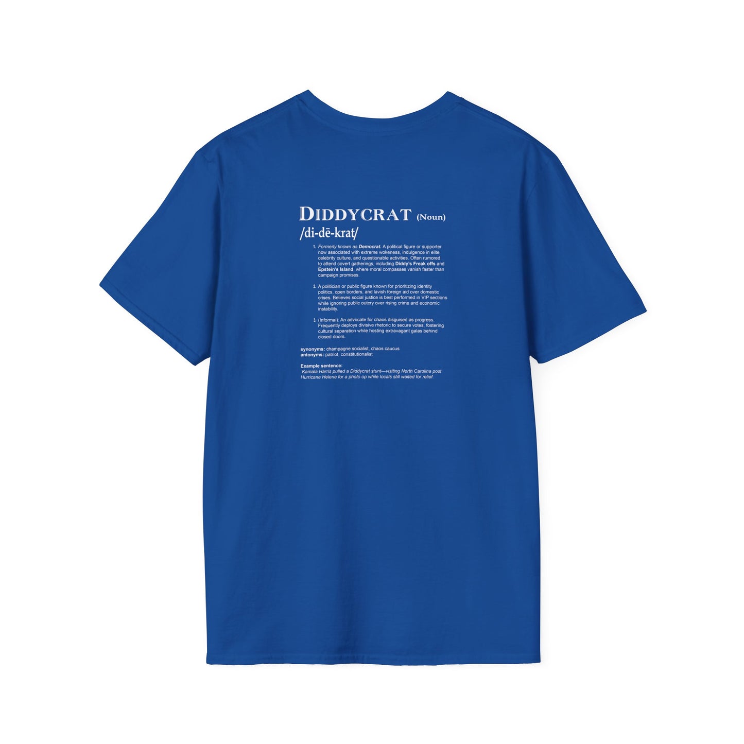 Double-Sided Diddycrat Full Definition Softstyle T-Shirt