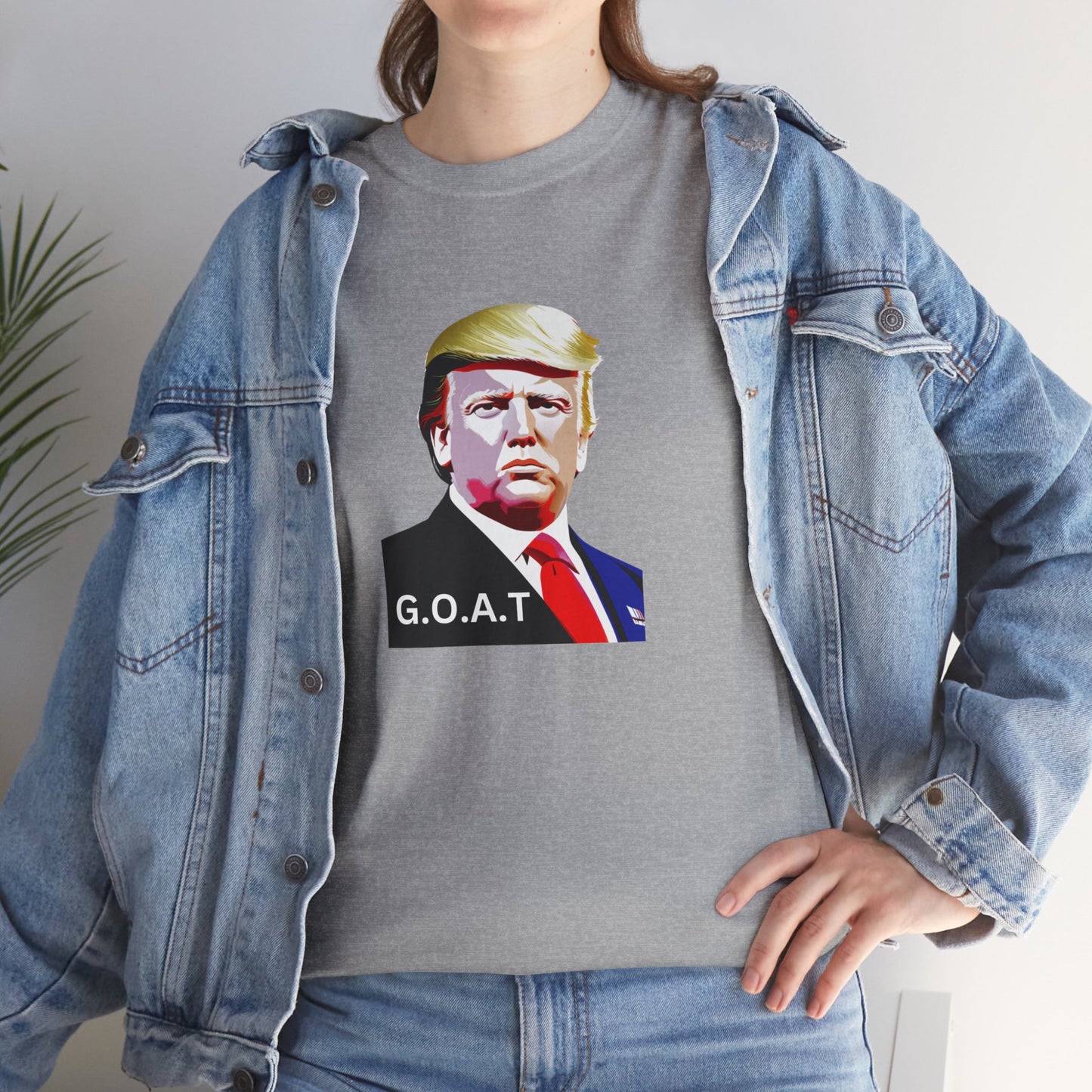 G.O.A.T. Donald Trump - Premium Standard T-Shirt
