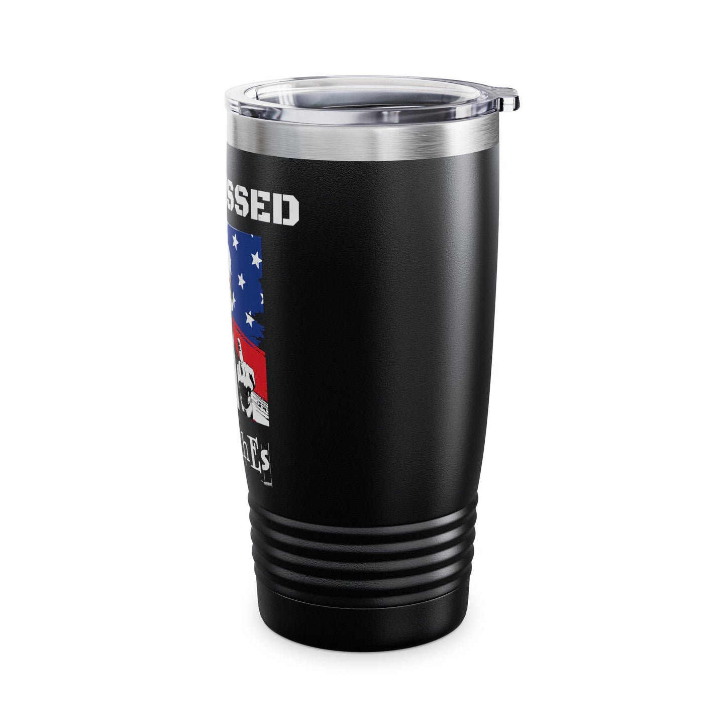 Trump "You Missed B*tches" Black 20oz Ringneck Tumbler | Pro Trump 2024 Election Gift