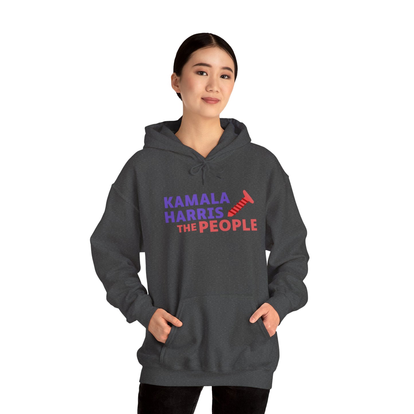 Kamala Harris "Screwing the People" Gildan Unisex Hoodie