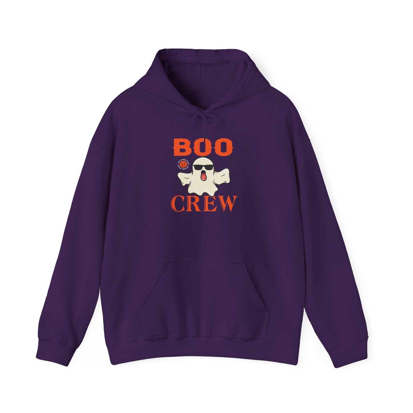 Boo Crew Halloween Hoodie | Spooky Season Ghost Sweatshirt