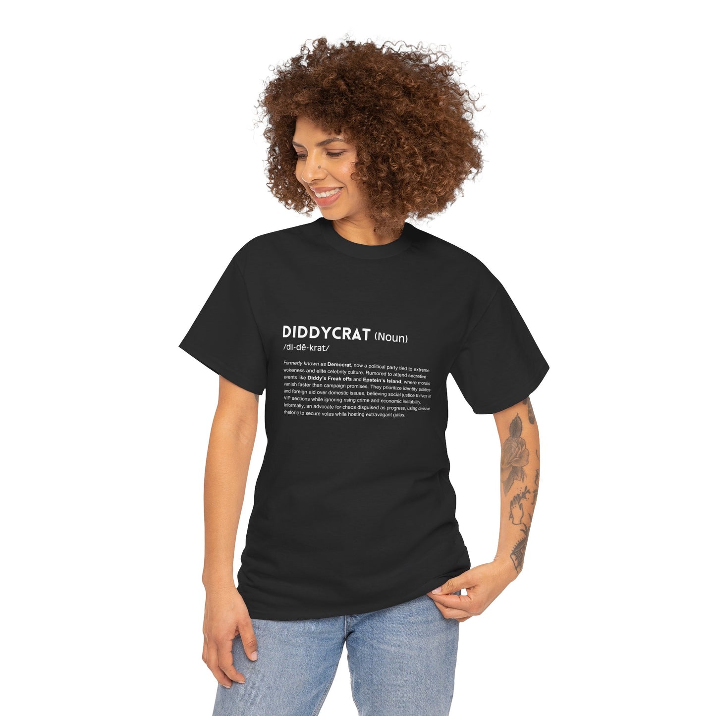 Diddycrat Definition T-Shirt – Condensed Version Politically Incorrect Election Tee