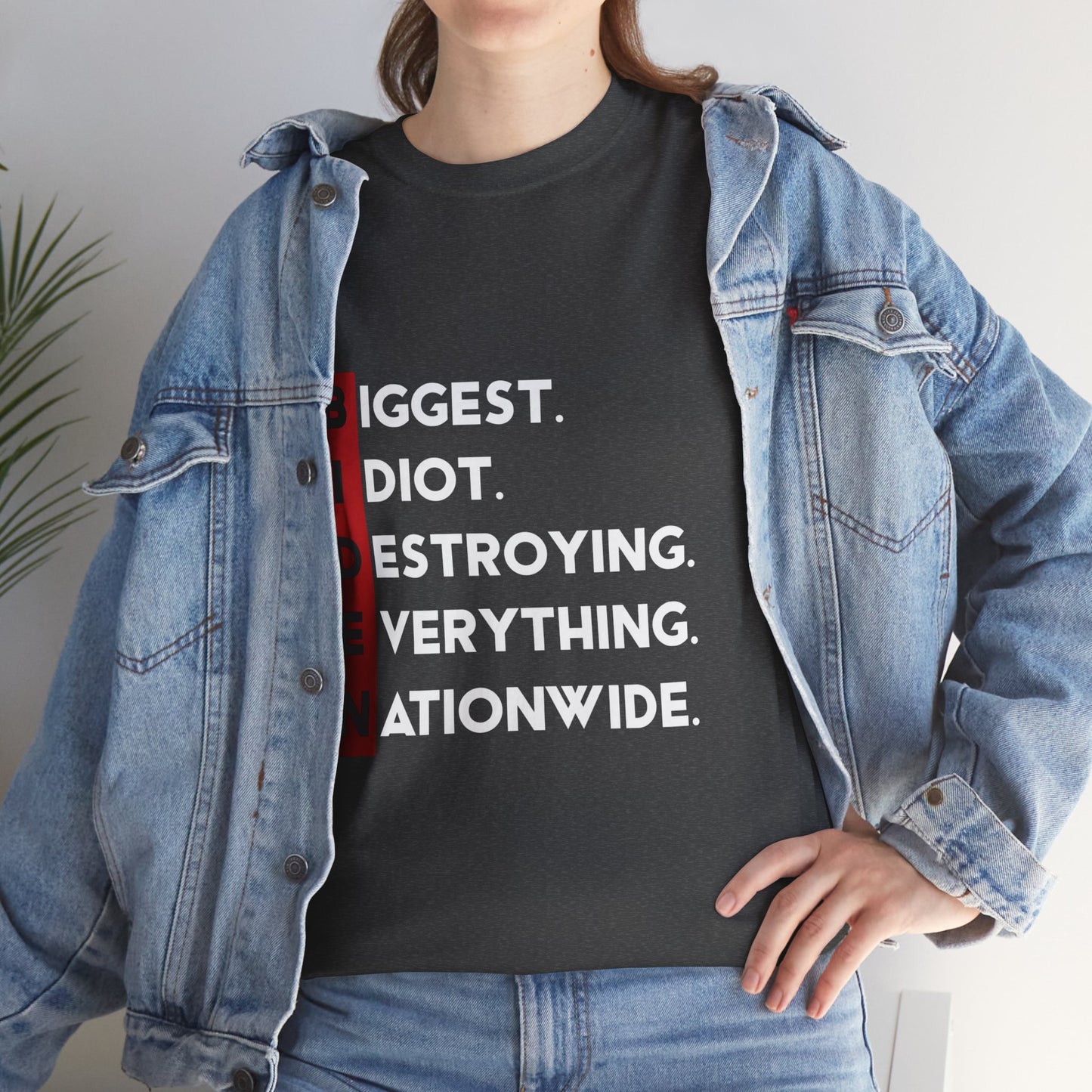 Biden Acronym Politically Incorrect - Premium T-Shirt