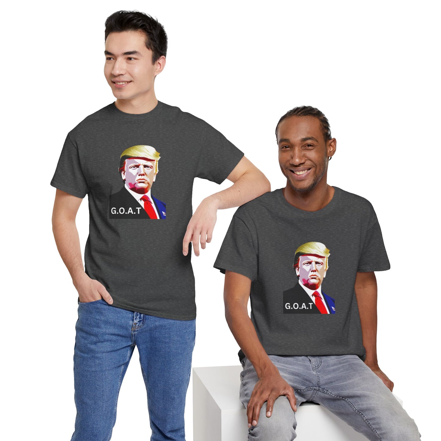 G.O.A.T. Donald Trump - Premium Standard T-Shirt