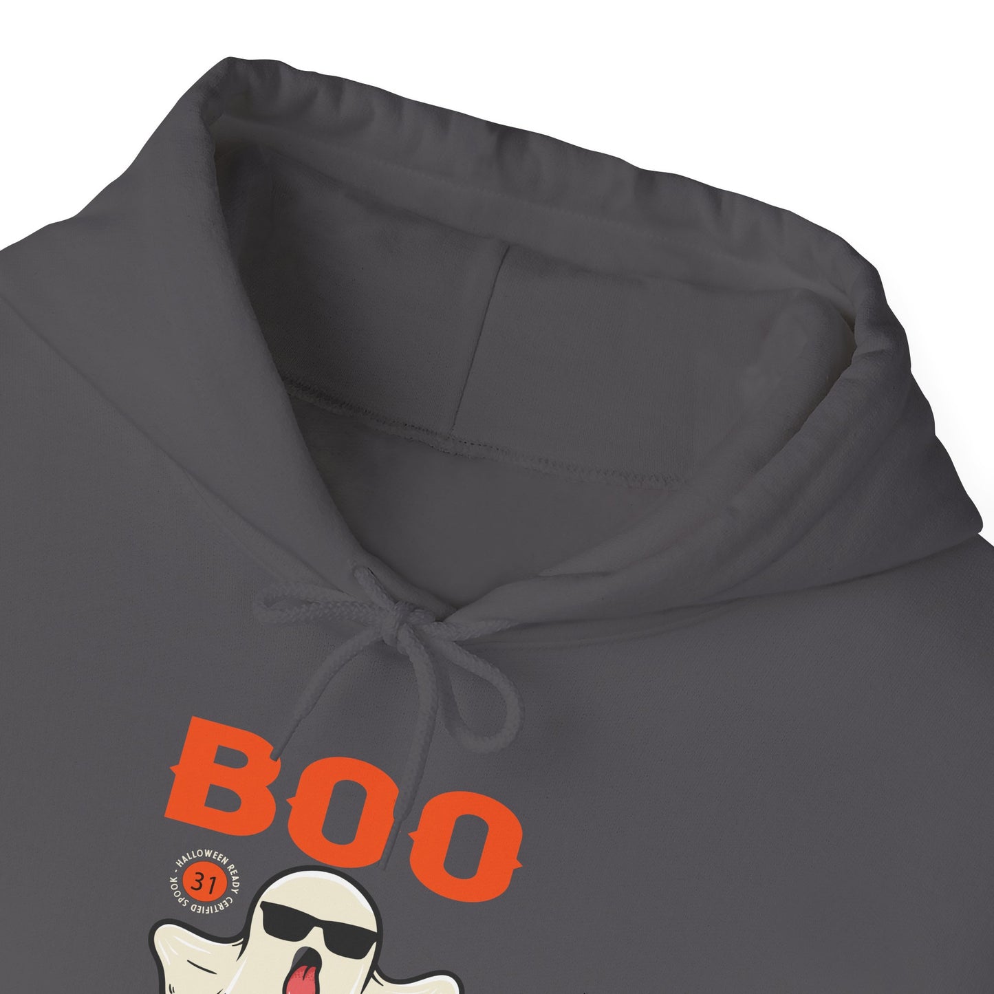 Boo Crew Halloween Hoodie | Spooky Season Ghost Sweatshirt