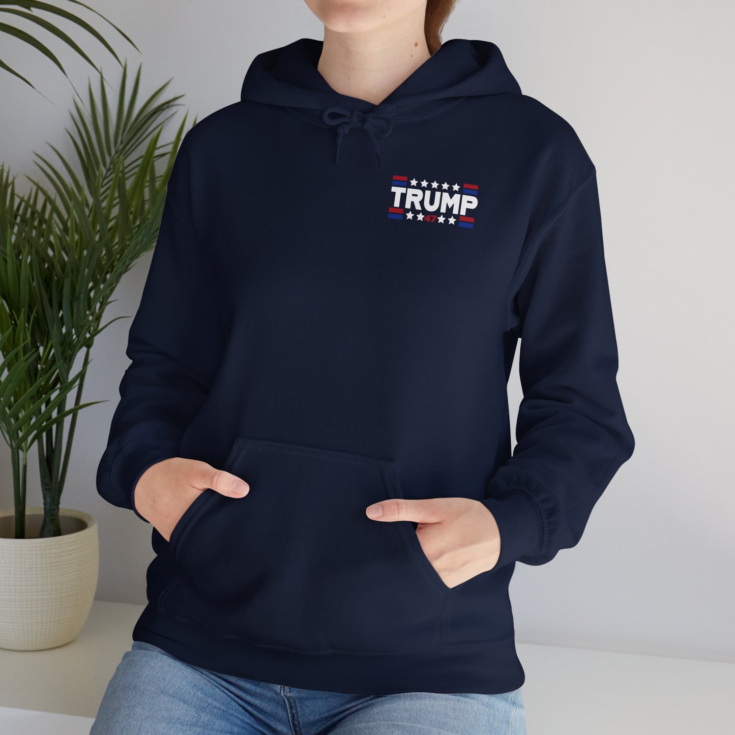 Trump 47 "You Missed B*tches" Double-Sided Gildan Hoodie
