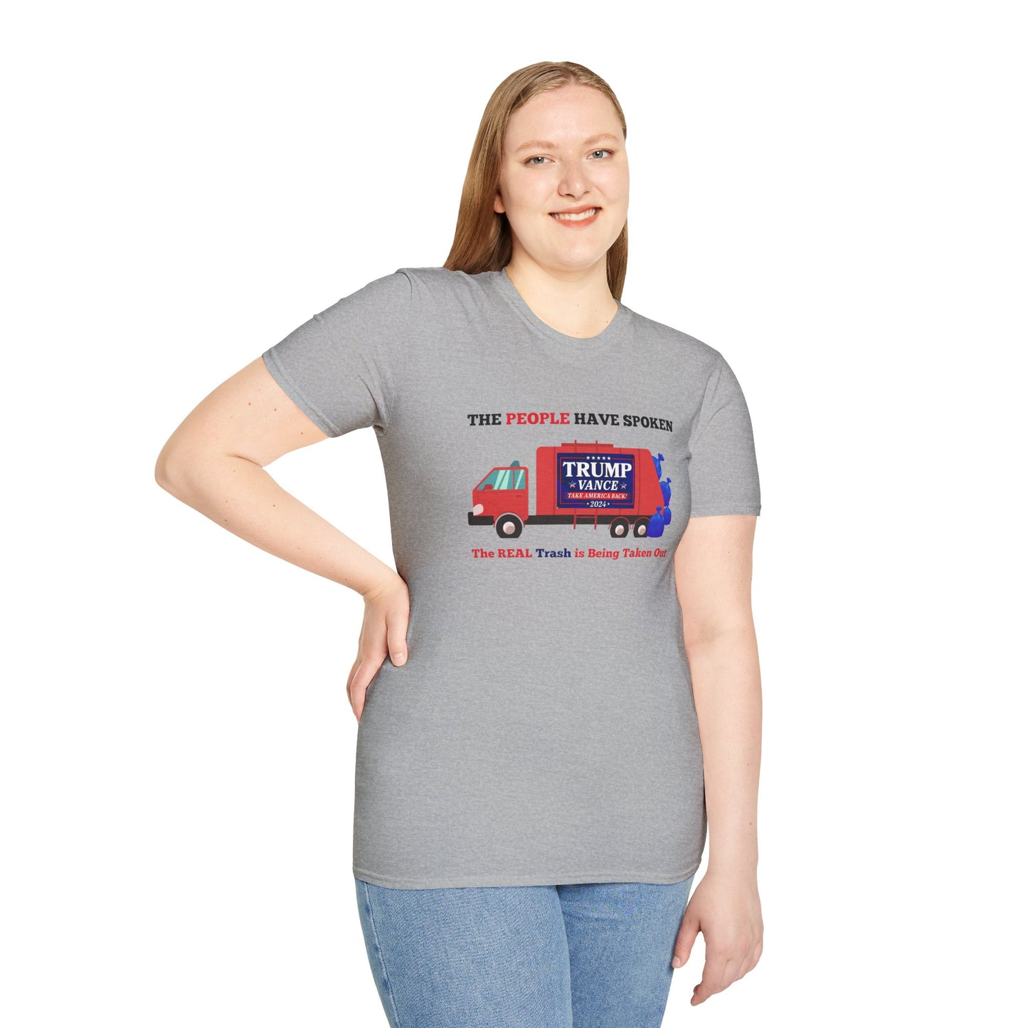 The People Have Spoken – Real Trash Taken Out Trump 2024 Election T-Shirt
