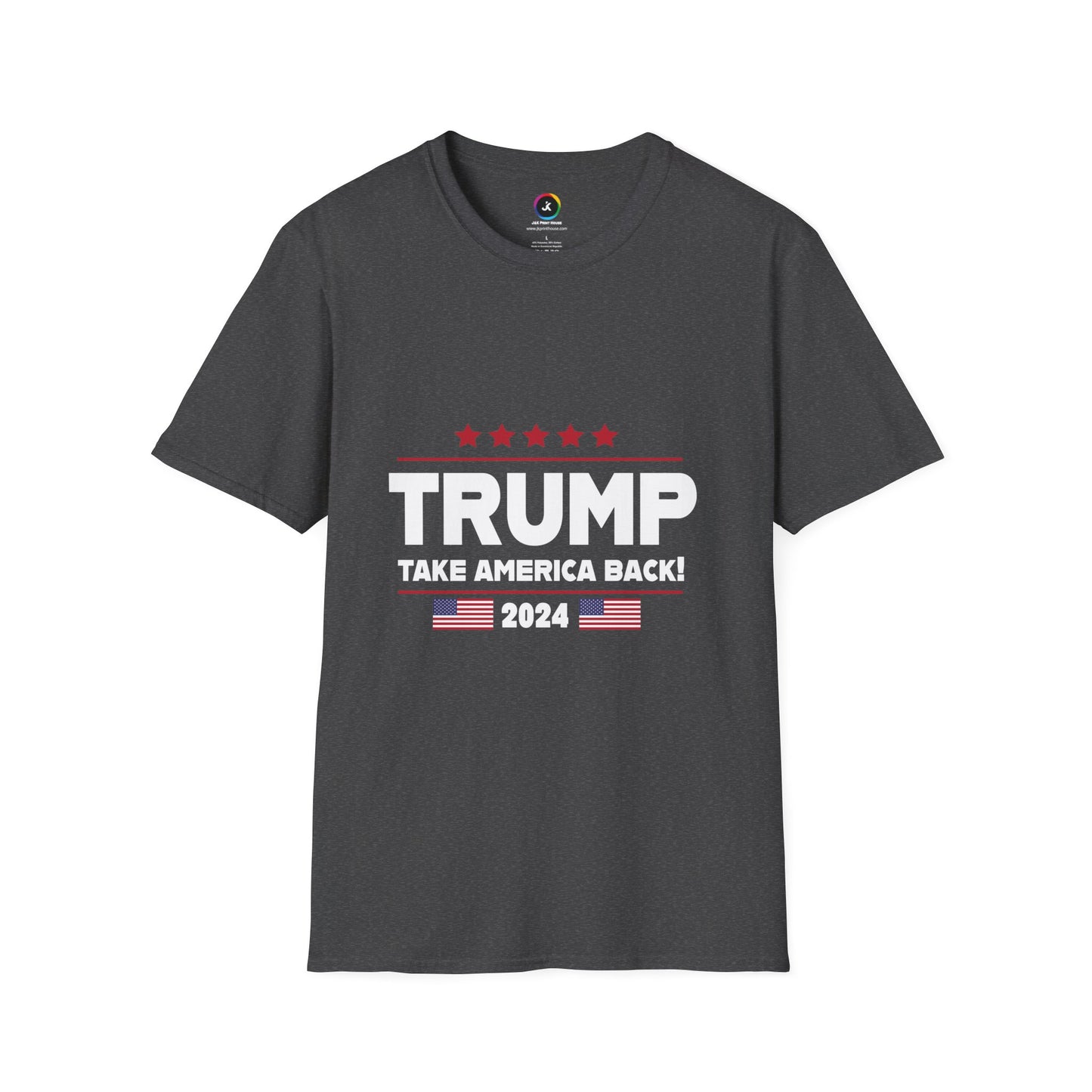 Trump Take America Back - Premium Soft-Style Dark T-Shirt