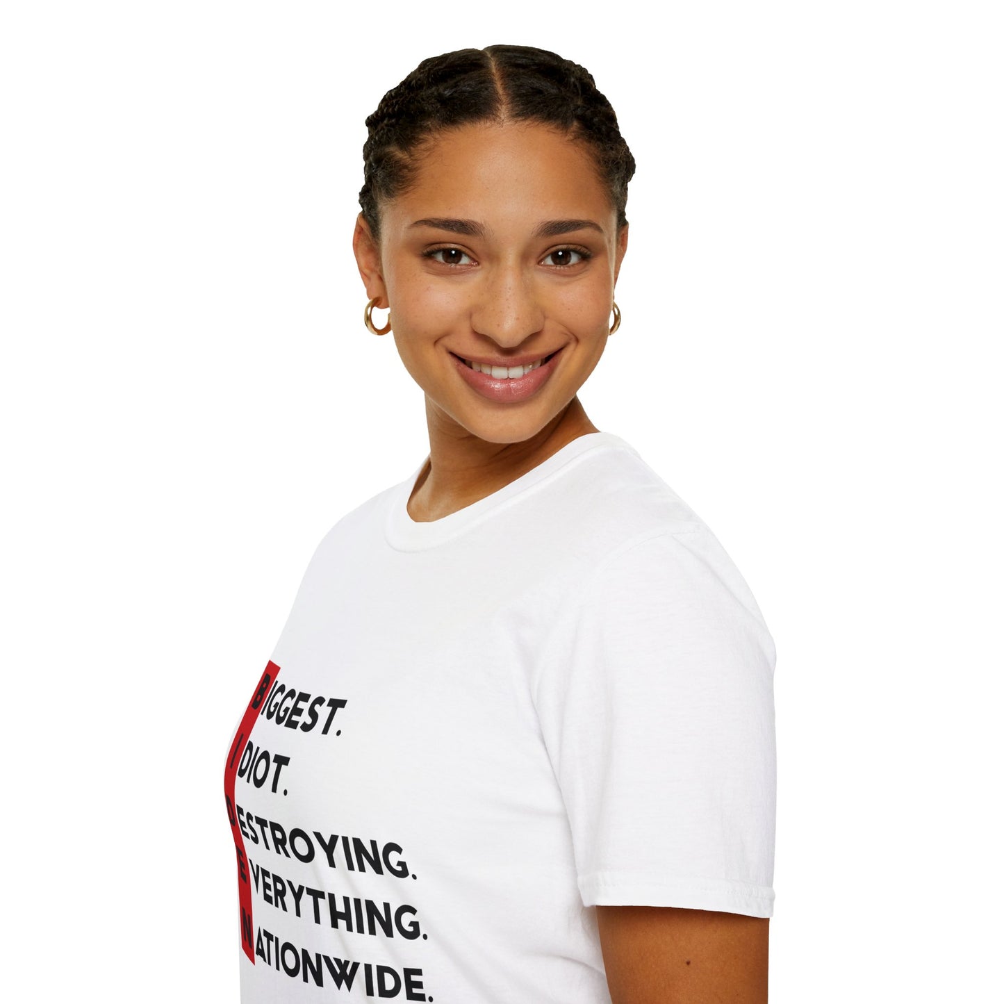 Biden Acronym Politically Incorrect - Premium Soft-Style T-Shirt
