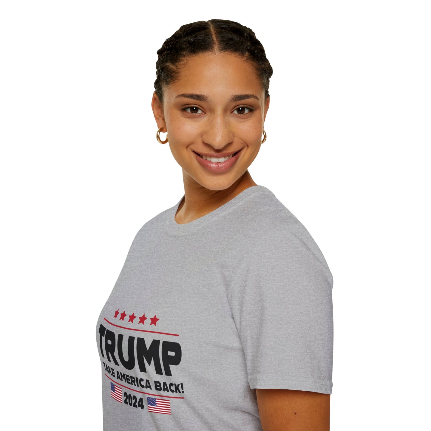 Trump Take America Back - Premium Soft-Style Light T-Shirt