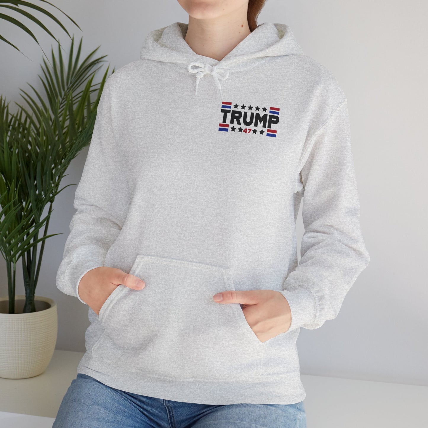 Trump 47 "You Missed B*tches" Double-Sided Gildan Hoodie