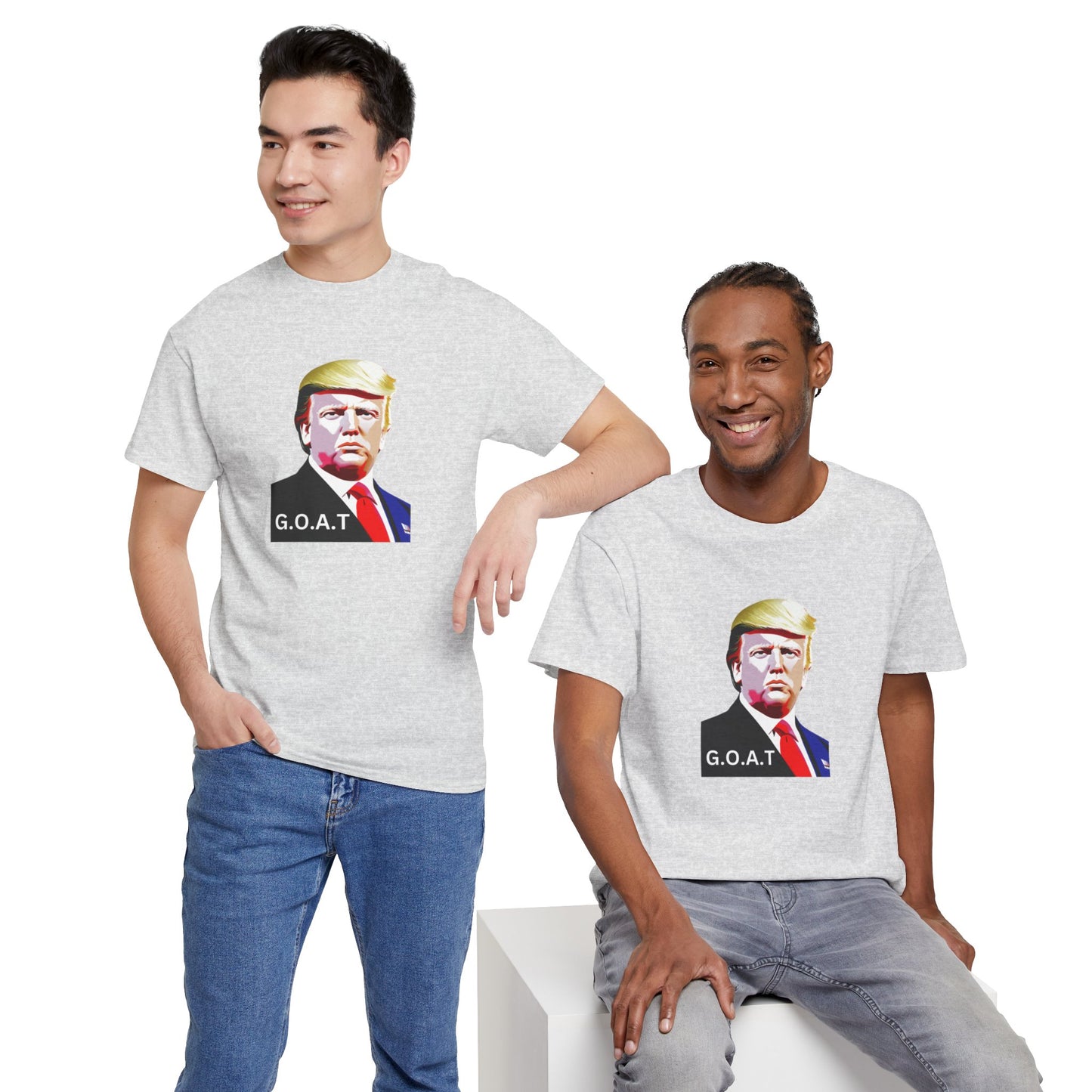 G.O.A.T. Donald Trump - Premium Standard T-Shirt