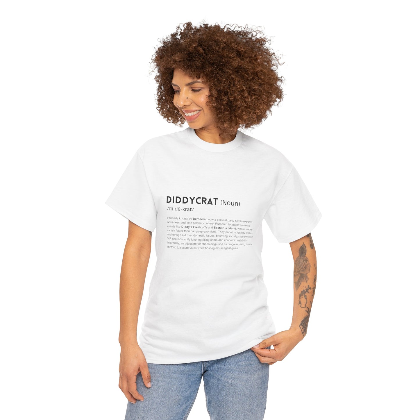 Diddycrat Definition T-Shirt – Condensed Version Politically Incorrect Election Tee