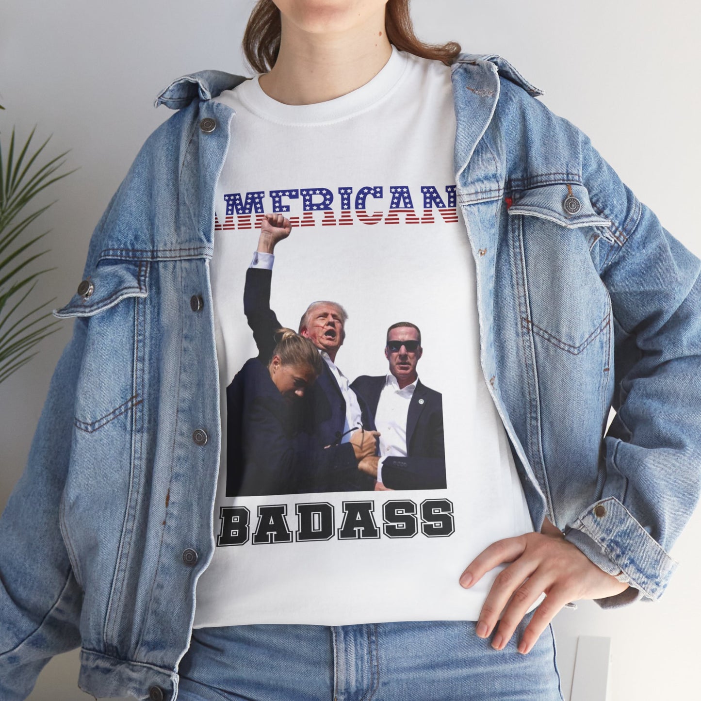 American Badass Unisex Heavy Cotton Tee
