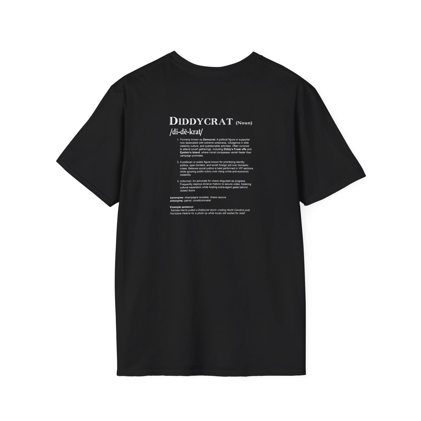 Double-Sided Diddycrat Full Definition Softstyle T-Shirt