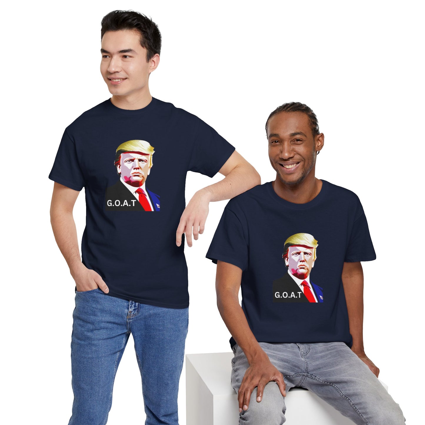 G.O.A.T. Donald Trump - Premium Standard T-Shirt