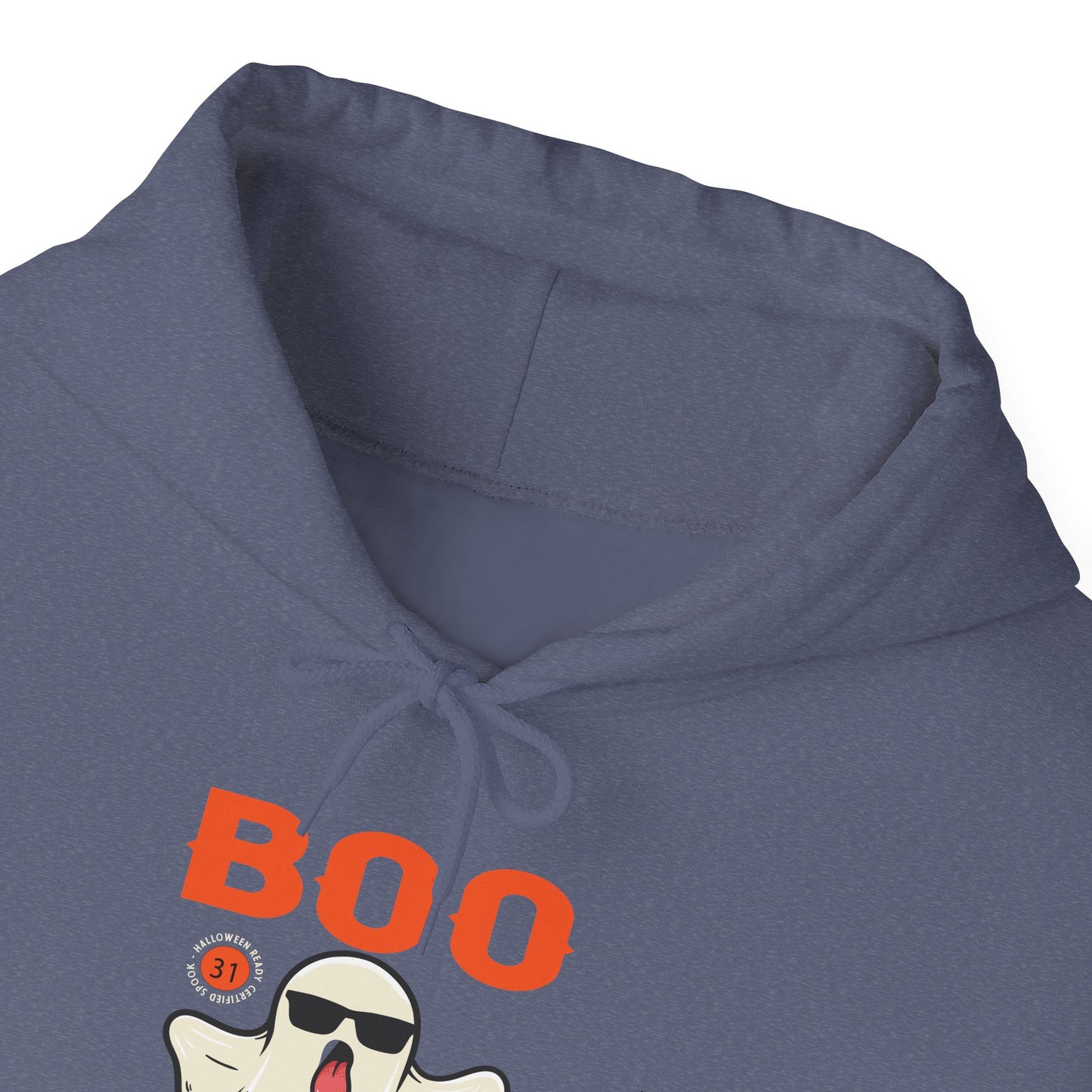 Boo Crew Halloween Hoodie | Spooky Season Ghost Sweatshirt