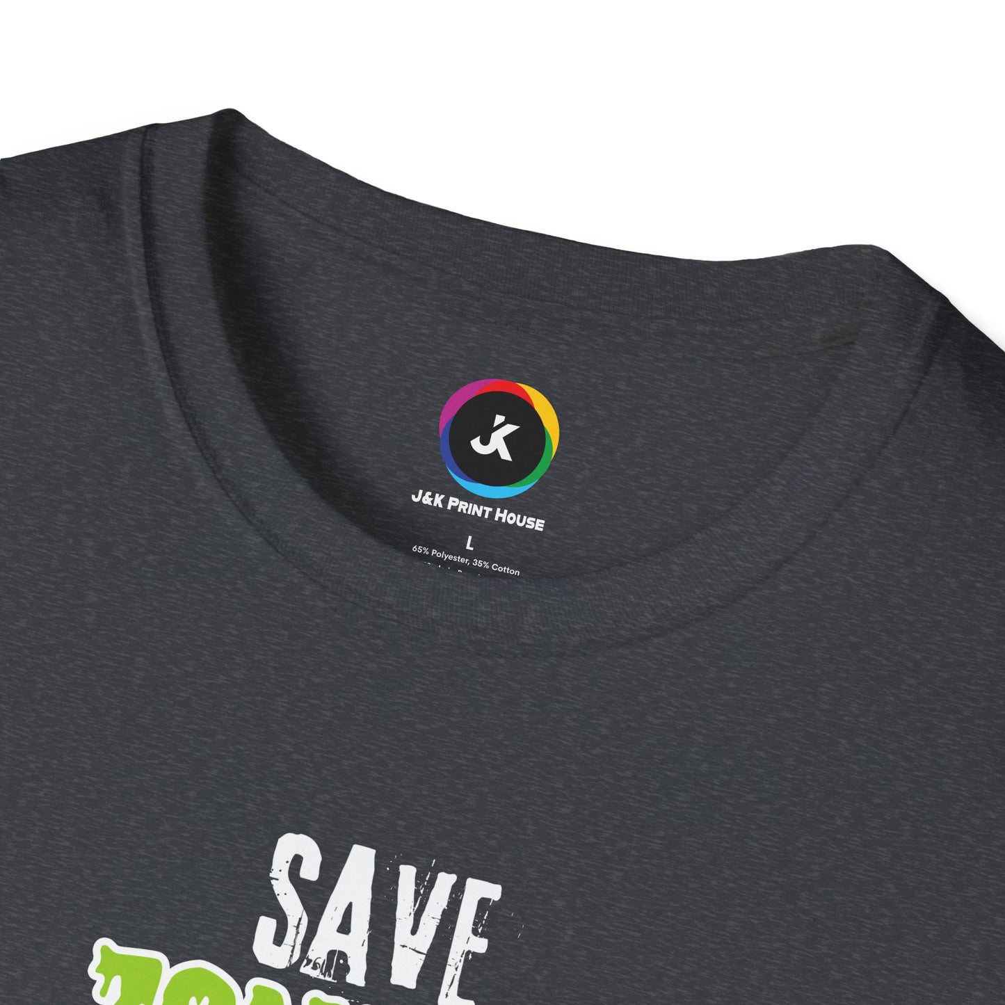 Save Zombies, Vote Trump – Halloween & Election Crossover Zombie Softstyle T-Shirt