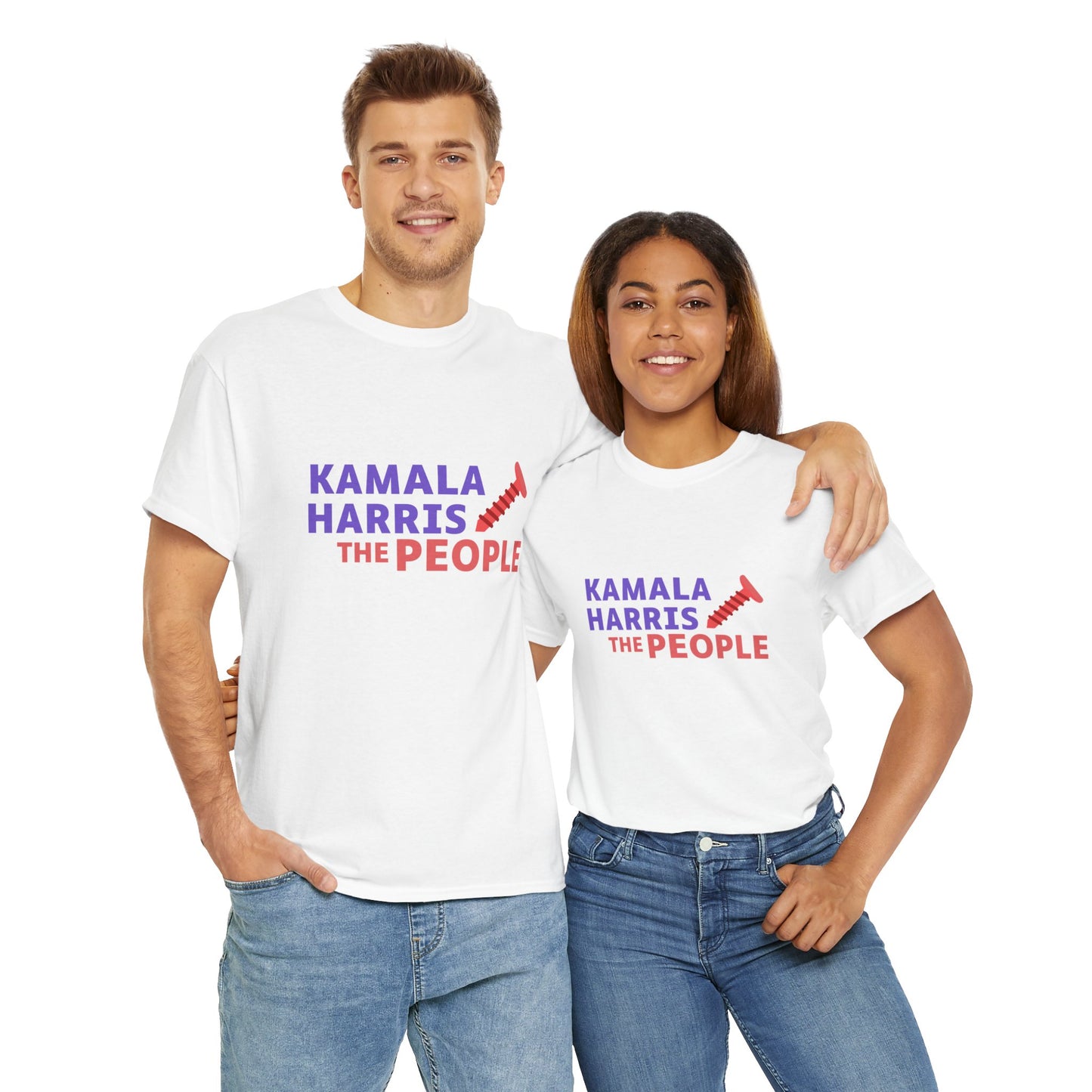 Kamala Harris 2024 “Screwing the People” Gildan T-Shirt