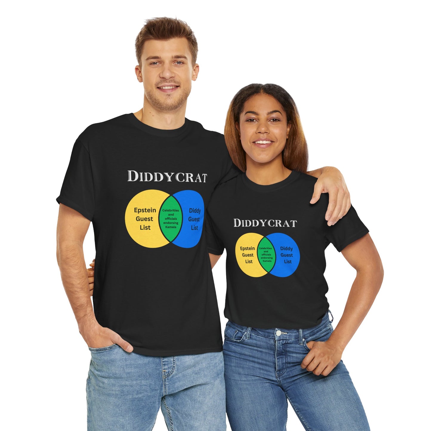 Diddycrat Full Definition Double-Sided Politically Incorrect T-Shirt