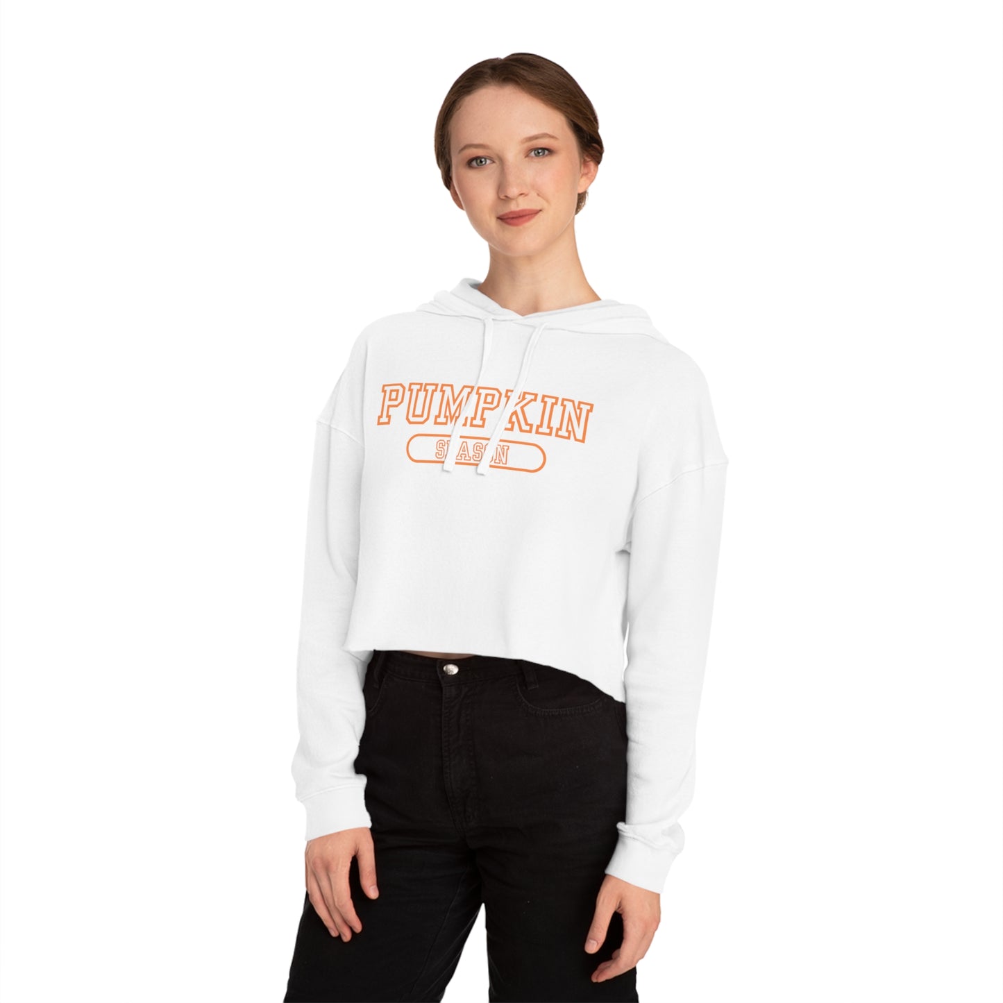 Pumpkin Season Cropped Hoodie