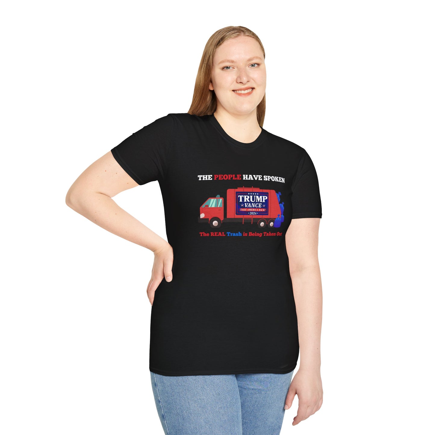 The People Have Spoken – Real Trash Taken Out Trump 2024 Election T-Shirt