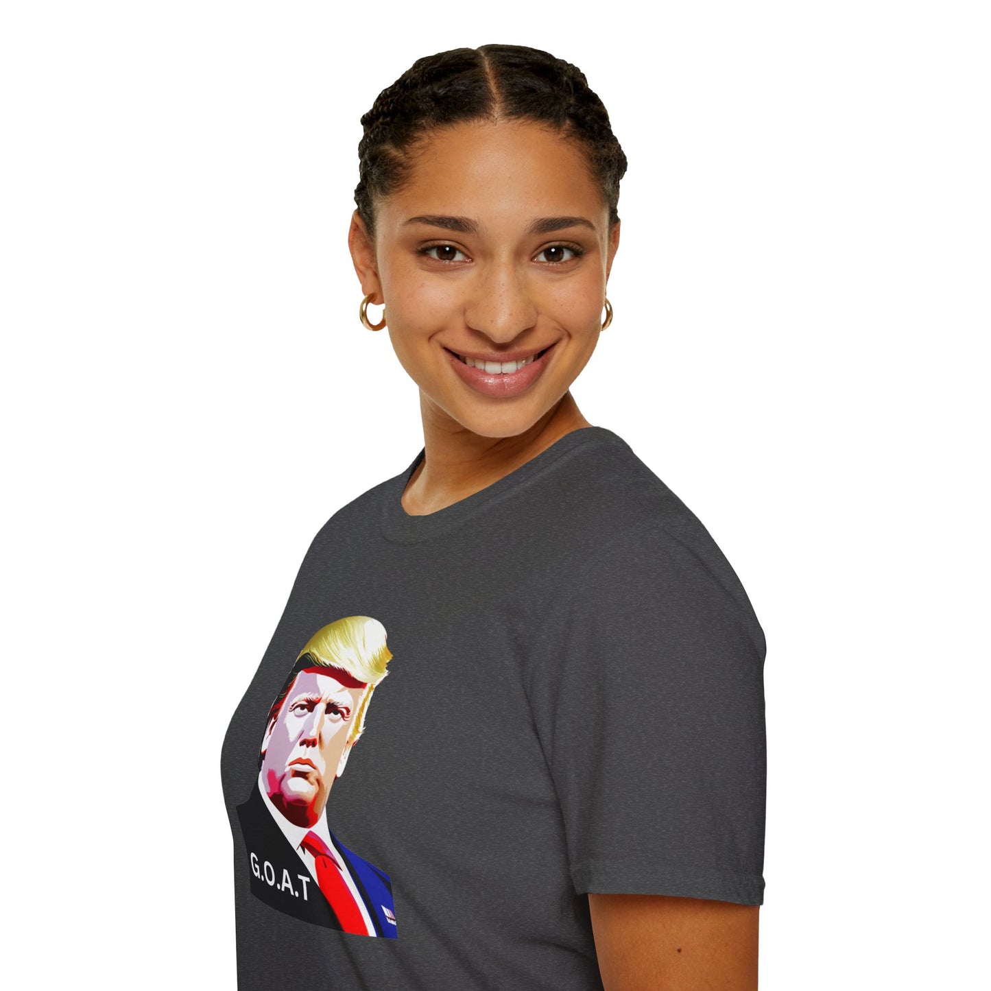 G.O.A.T. Donald Trump - Premium Softstyle T-Shirt